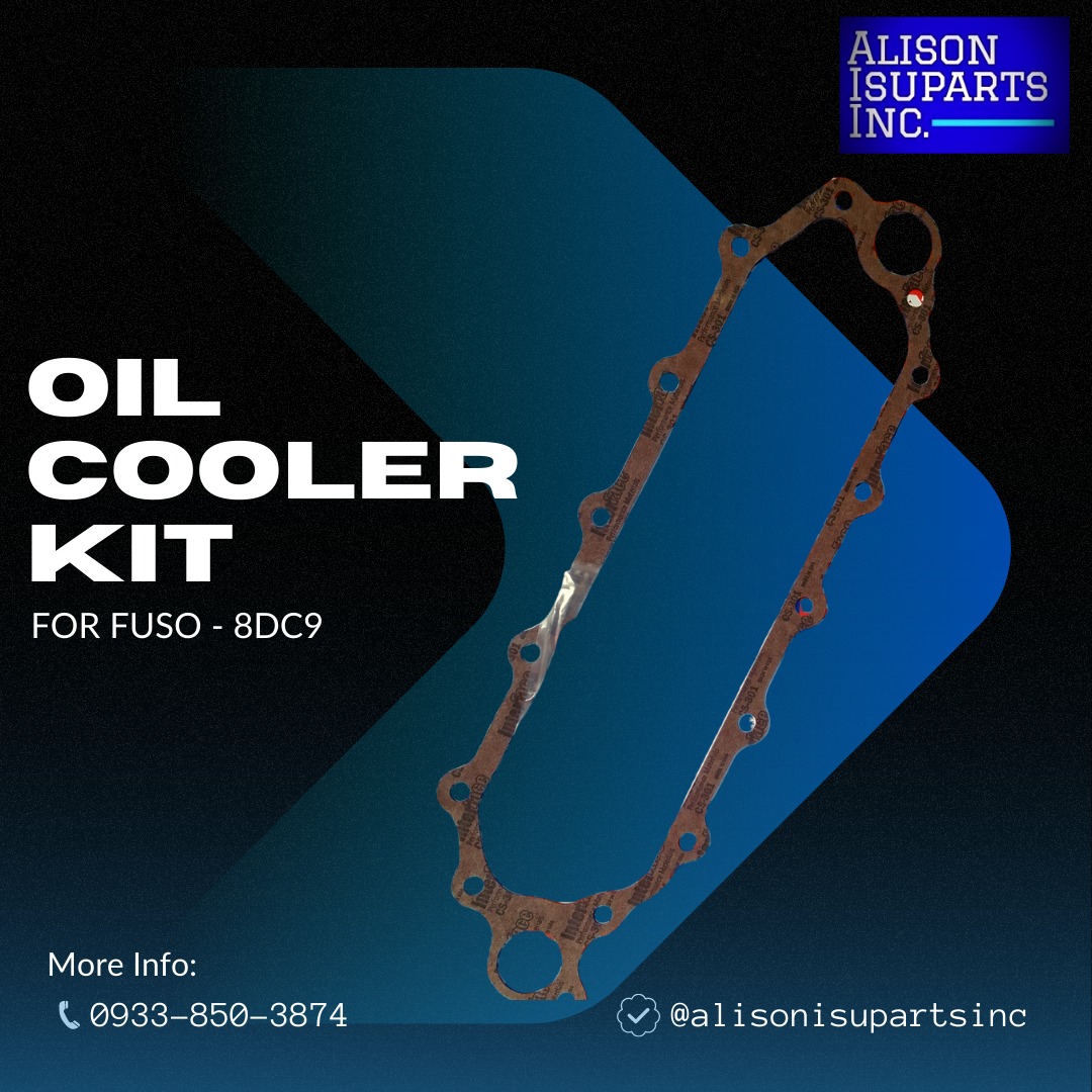 ⚙️ OIL COOLER KIT 🚛 For Fuso - 8DC9... - Alison Isuparts Inc.