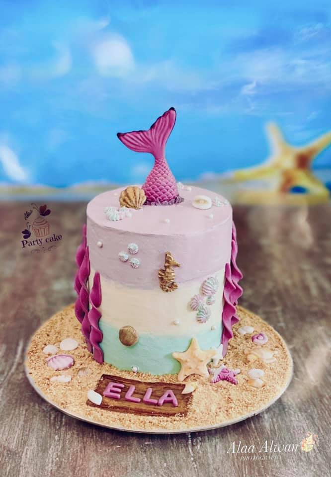 Party Cake رووااق كيكة حورية البحر ع حسب لطلب كيك Facebook