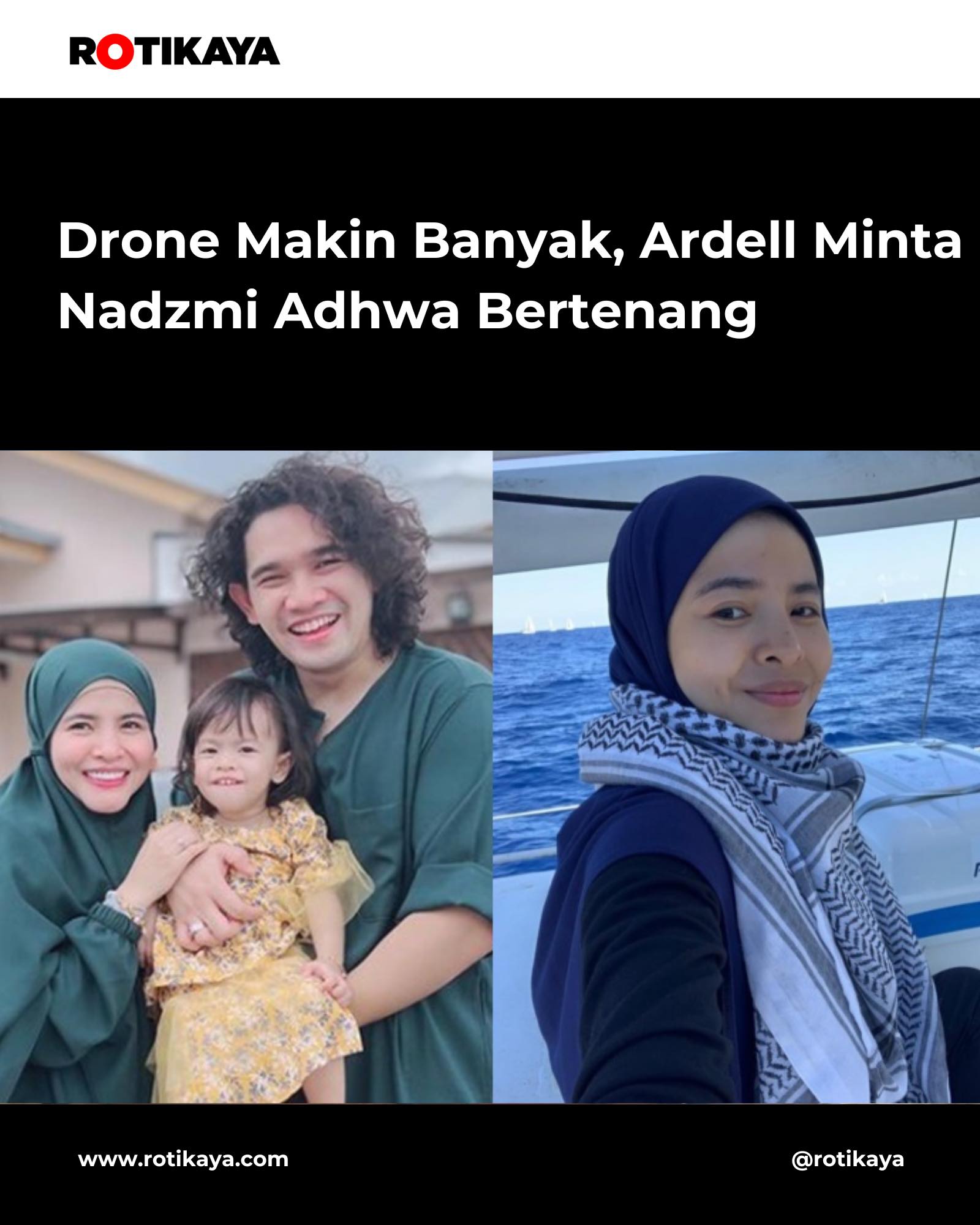 ROTIKAYA - “Drone banyak disuruhnya kita bertenang” - Nadzmi 😔 | Facebook