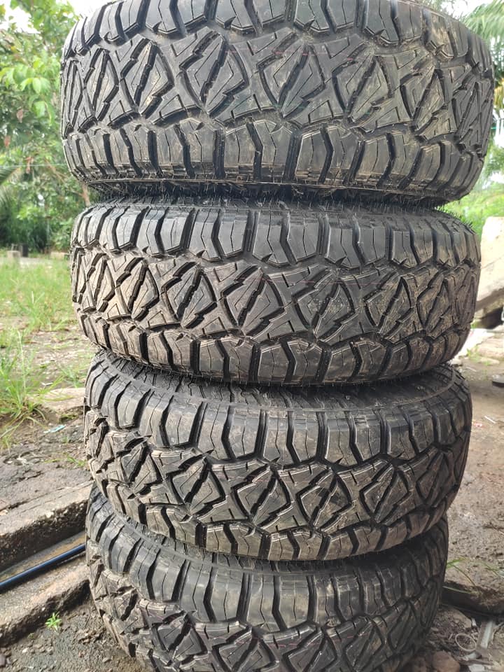 Rim raguna saiz 16-8jj tayar masih baru.belum pakai lagi saiz 265-70-16 ...