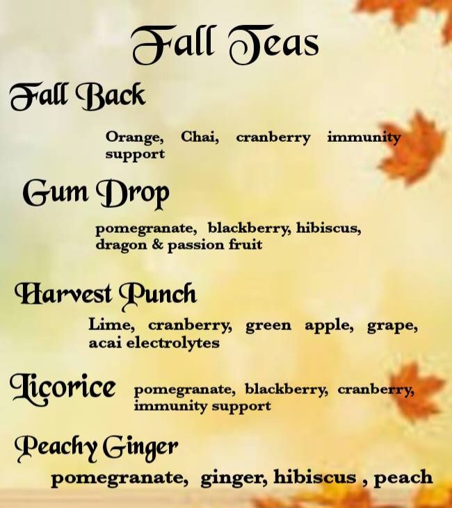 Isla - Say hello to the first part of your fall teas! Come keep ...
