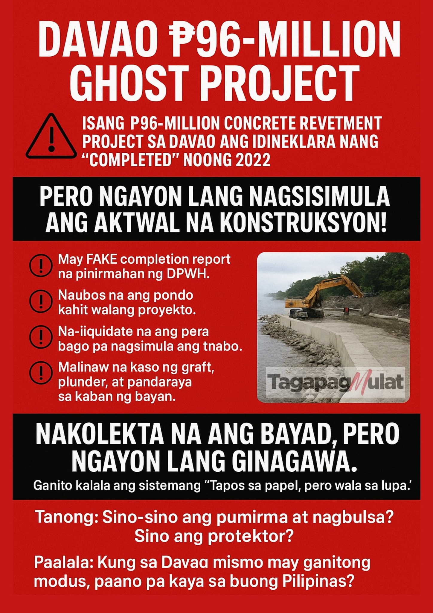 Tagapagmulat - 👊 DUTERTE BUILD BUILD BUILD PROGRAM A ₱96-million ...