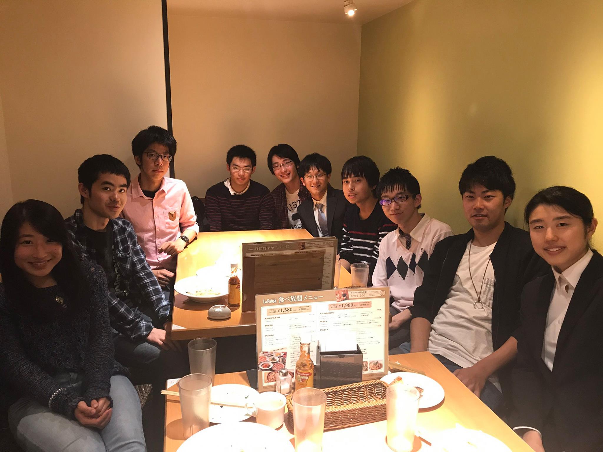 Abacus Lab - [新入部員歓迎会@自由が丘] 本日は新入部員歓迎会を行いました！... | Facebook
