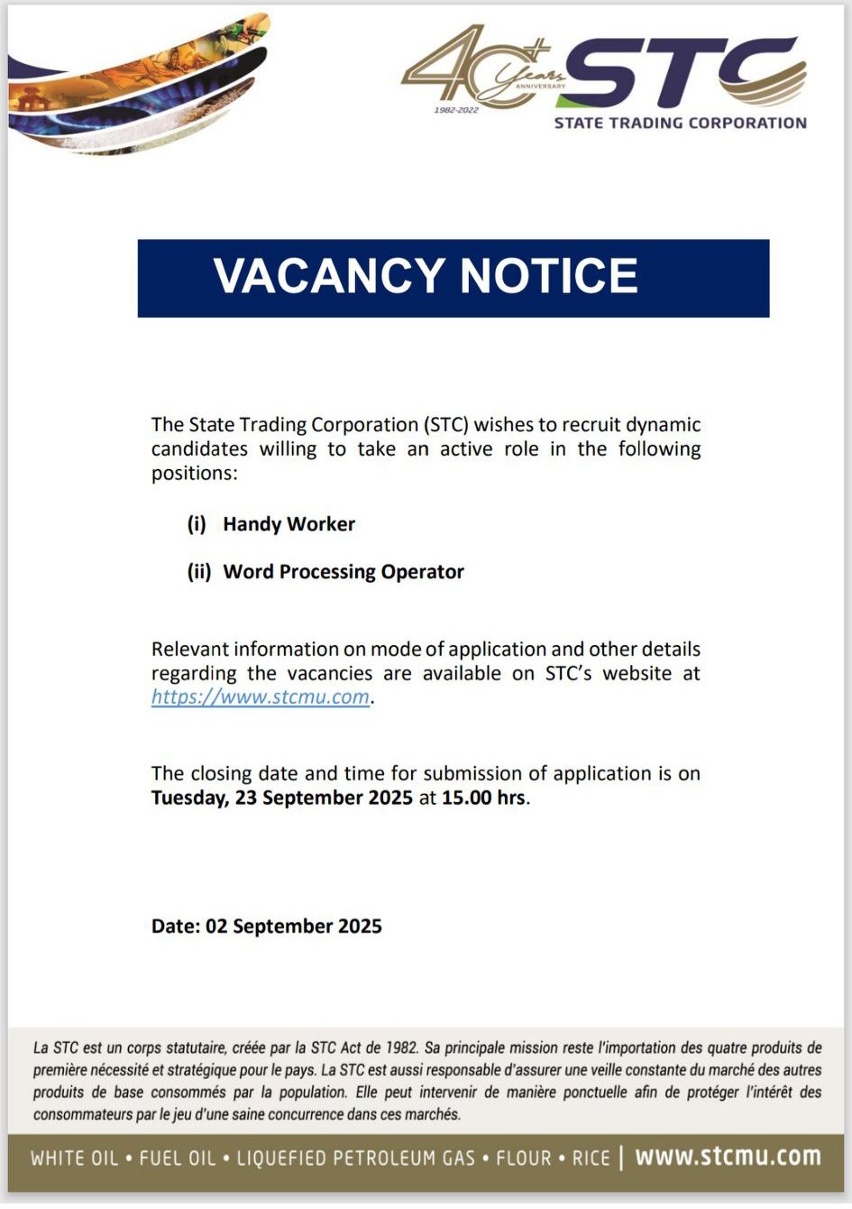 gis-mauritius-notice-of-vacancy-stc-facebook