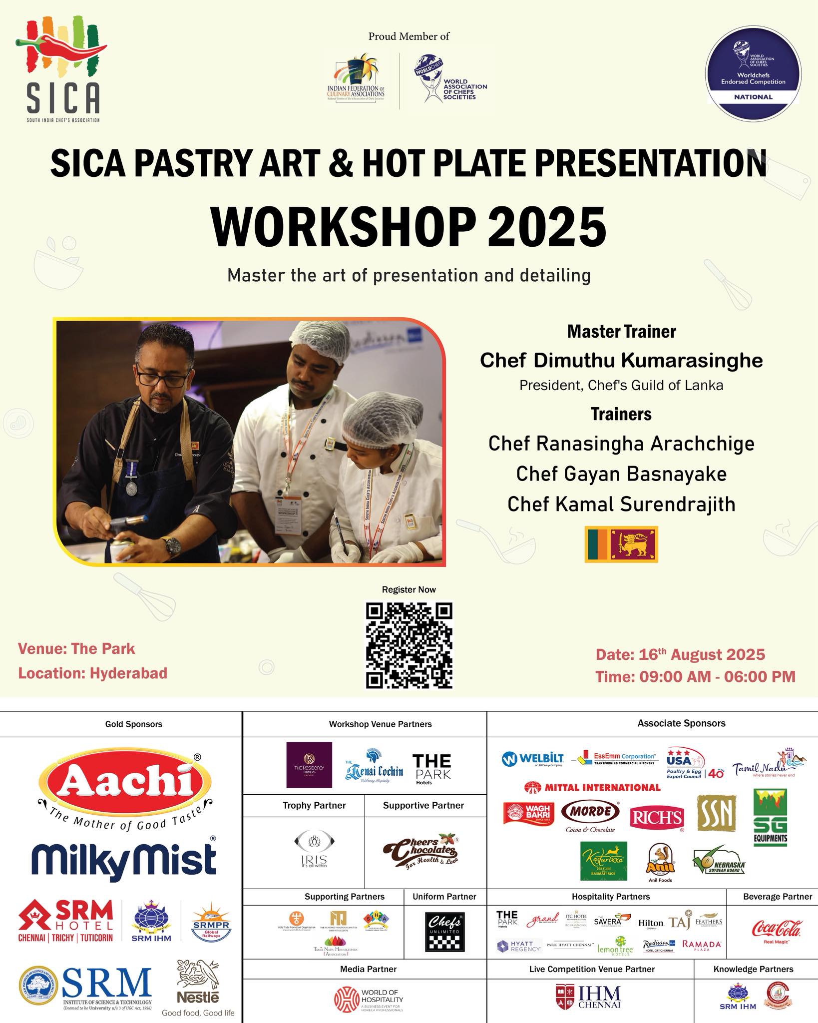 🎂🔥 SICA Presents: Pastry... - South India Chefs' Association | Facebook