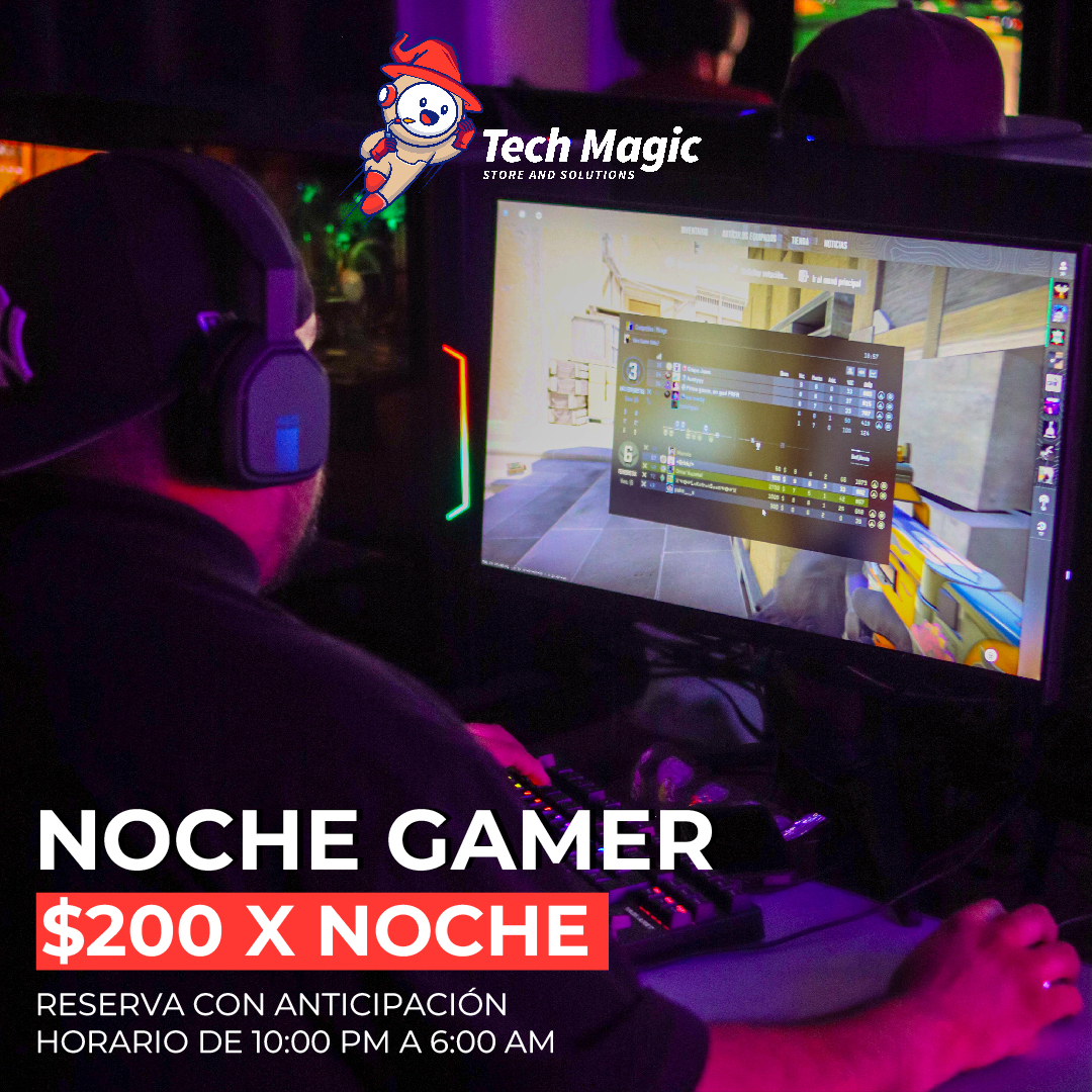 Tech Magic - 🎮 ¡Descubre nuestro Cyber Gamer! El lugar... | Facebook