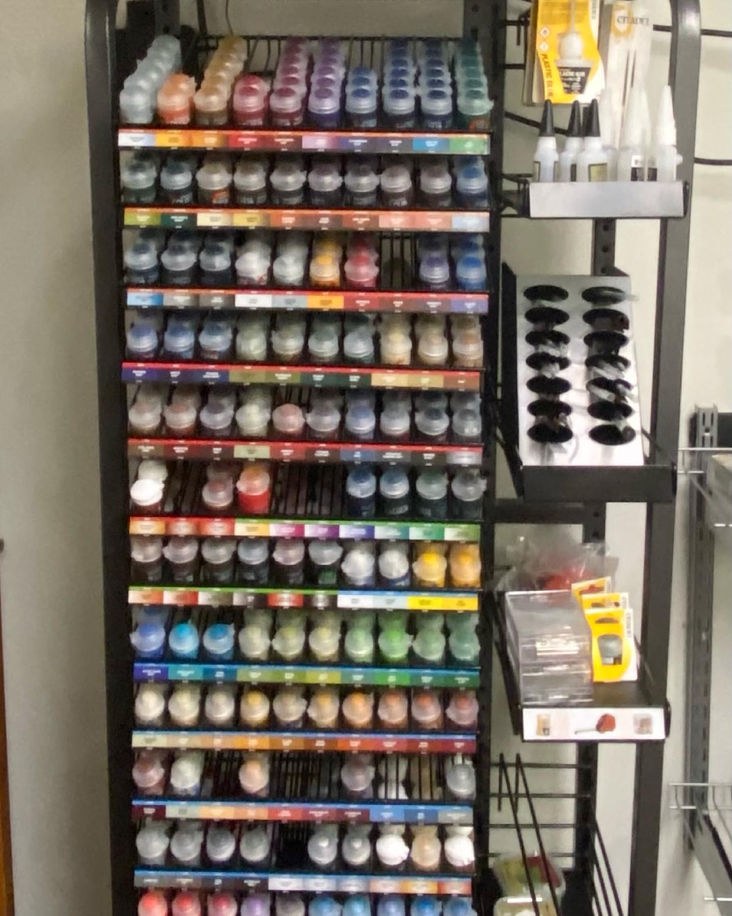 New GW paint rack... - Fabricators Forge Gaming & Hobby Store