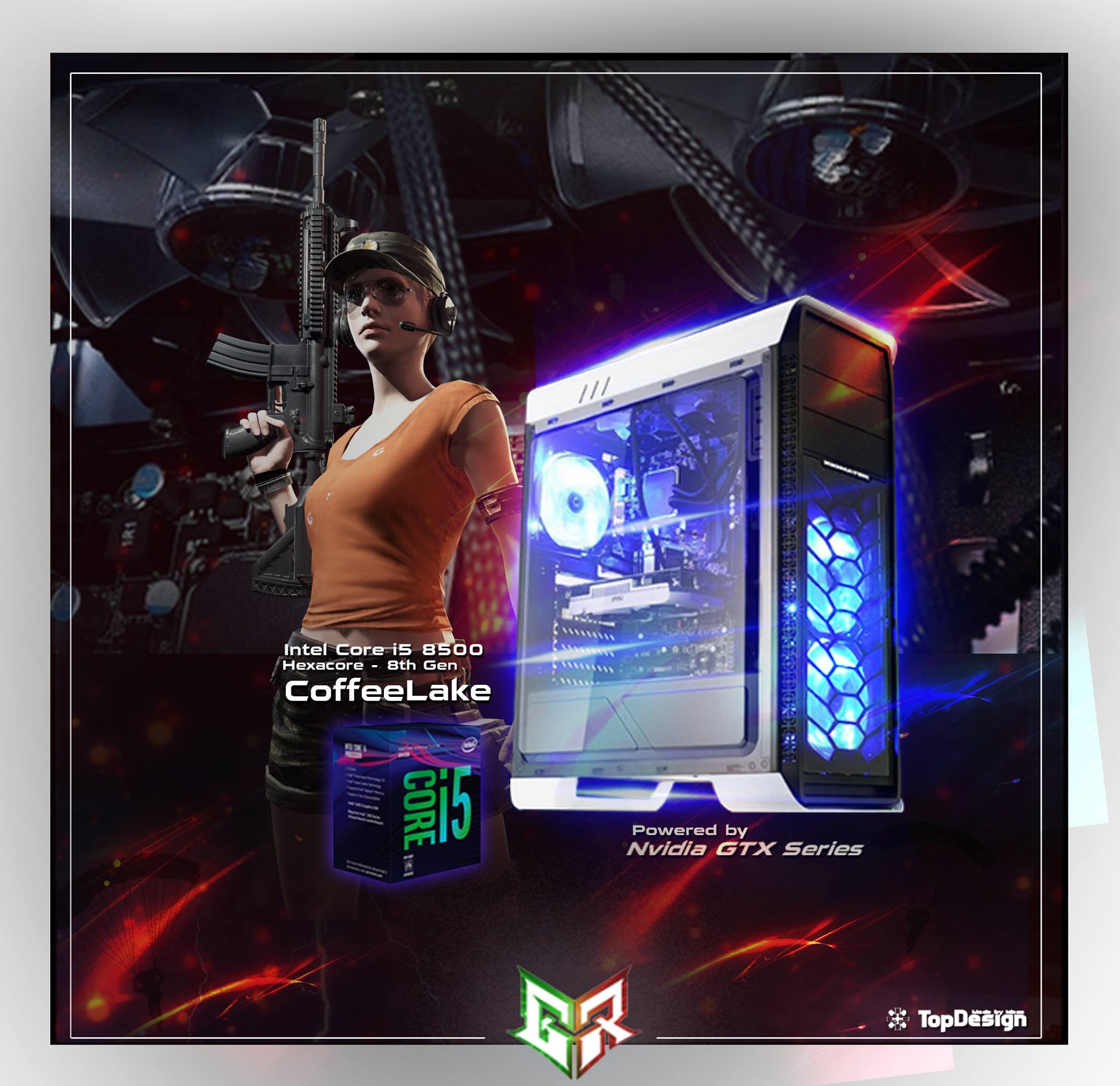 Intel core i5-8400/8500 8thgen 8gb ram ddr4 H310 Asus/Gigabyte