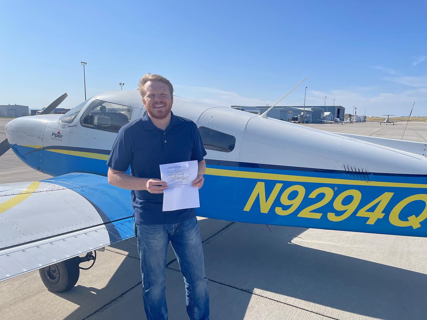 Plane Training - Introducing Teddy, our newest CFI! Teddy...