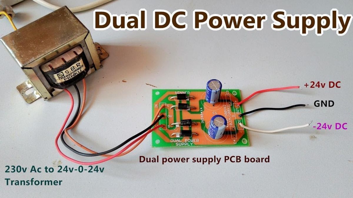 How its Works | a dual DC power supply system, designed to convert 230V ...