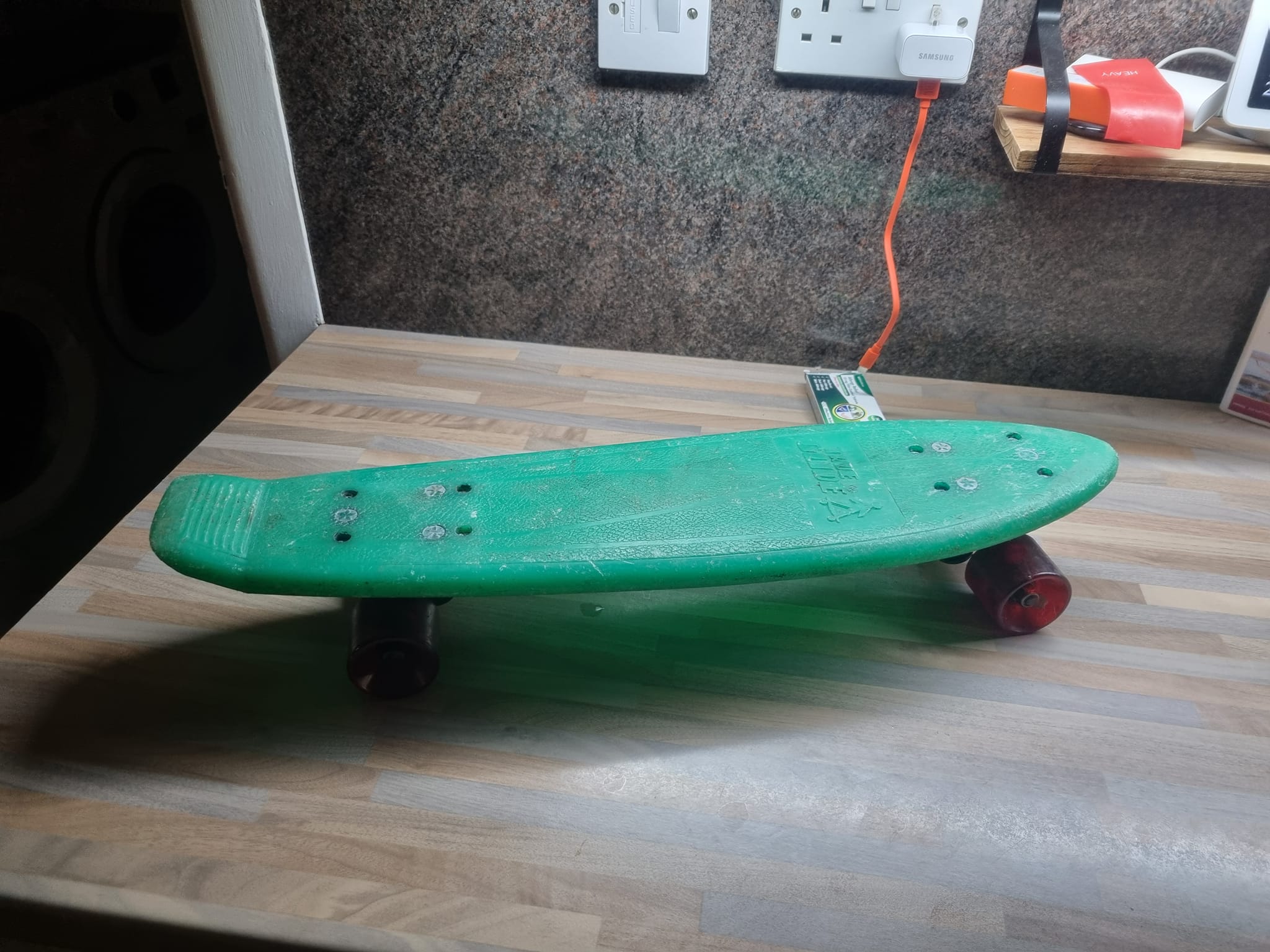 Vintage Shark skateboard from the 1970s