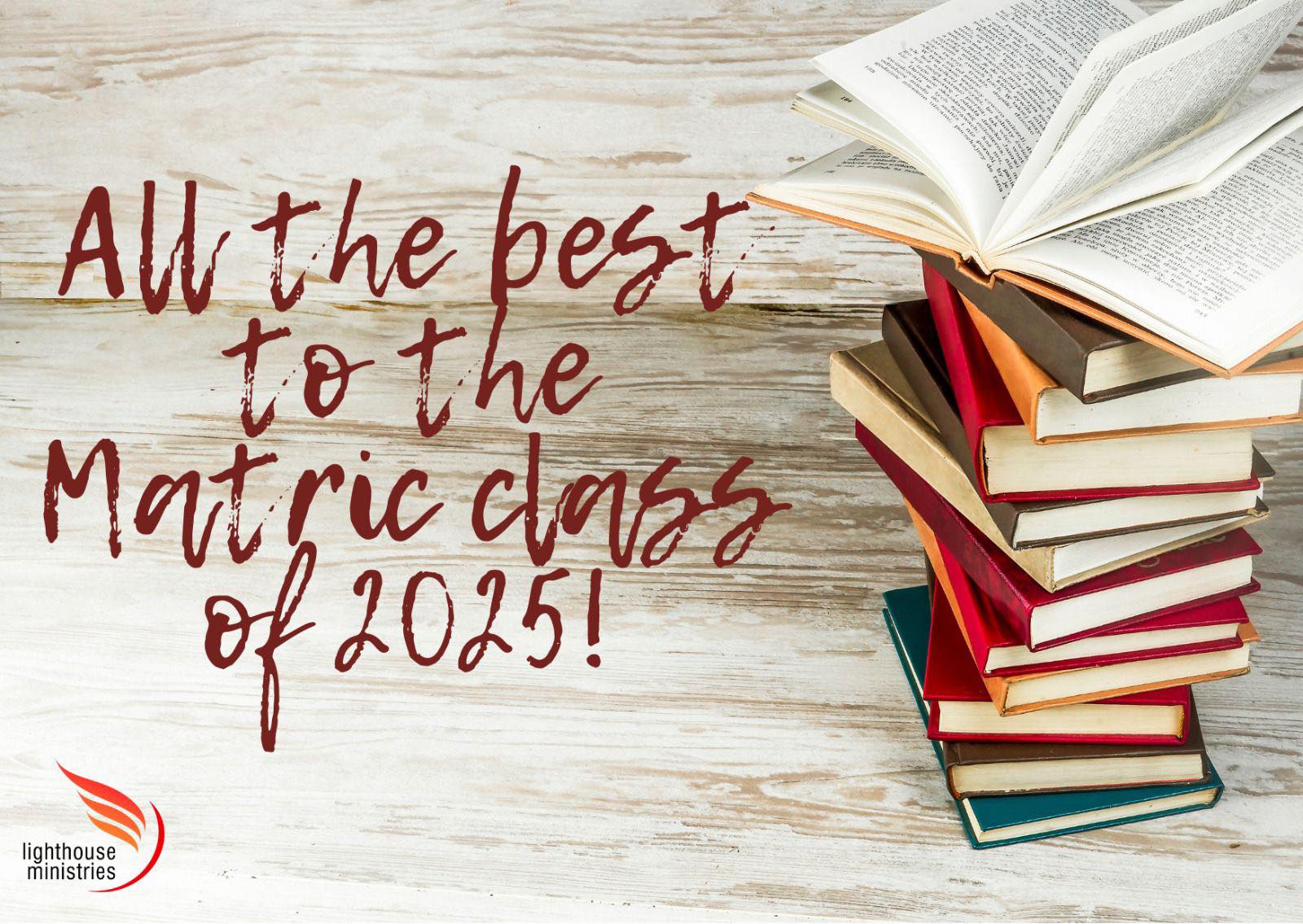 Lighthouse - ‼️ To the Matric Class of 2025! Twelve years of dedication ...