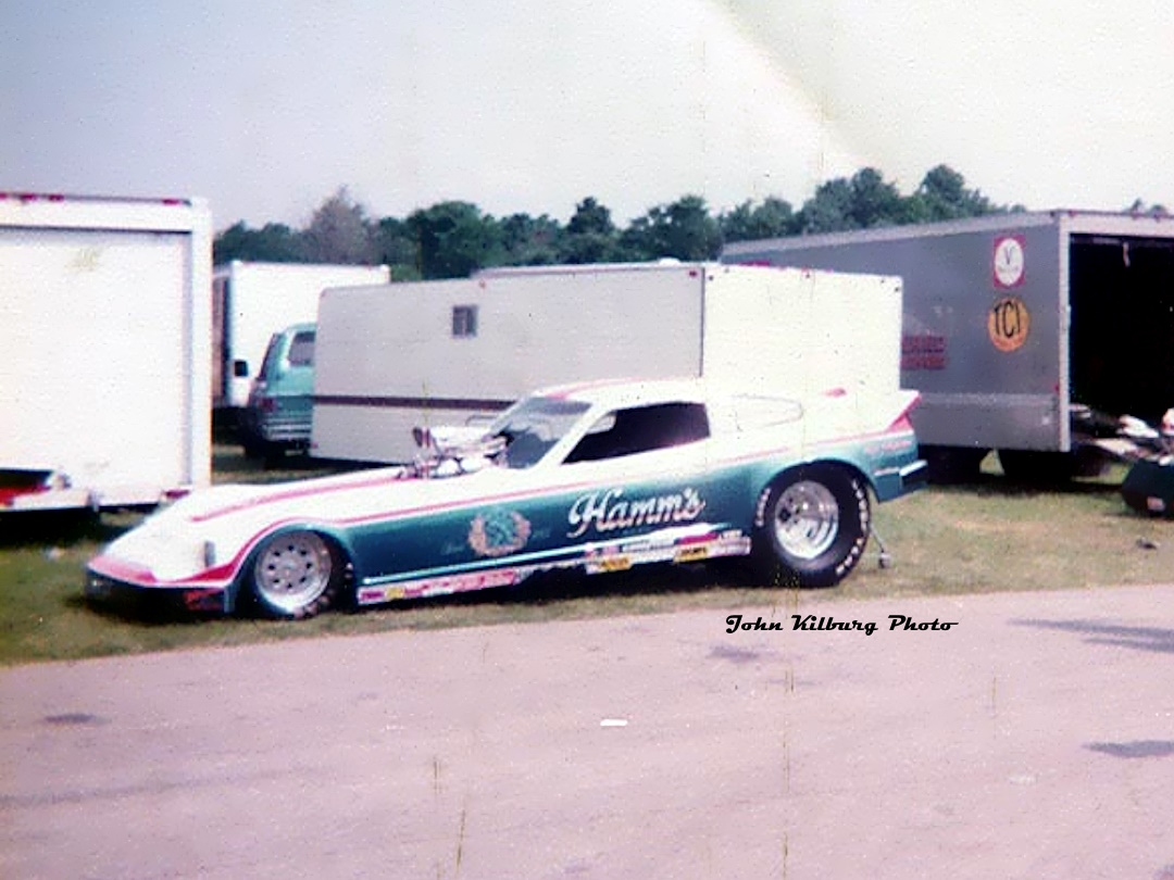 Vern Moats' Hamms Beer sponsored Datsun 280ZX at 1982