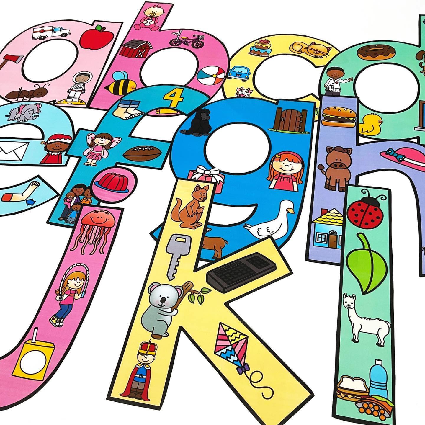 🌈 Level up your Alphabet Display with... - Tales From Miss D