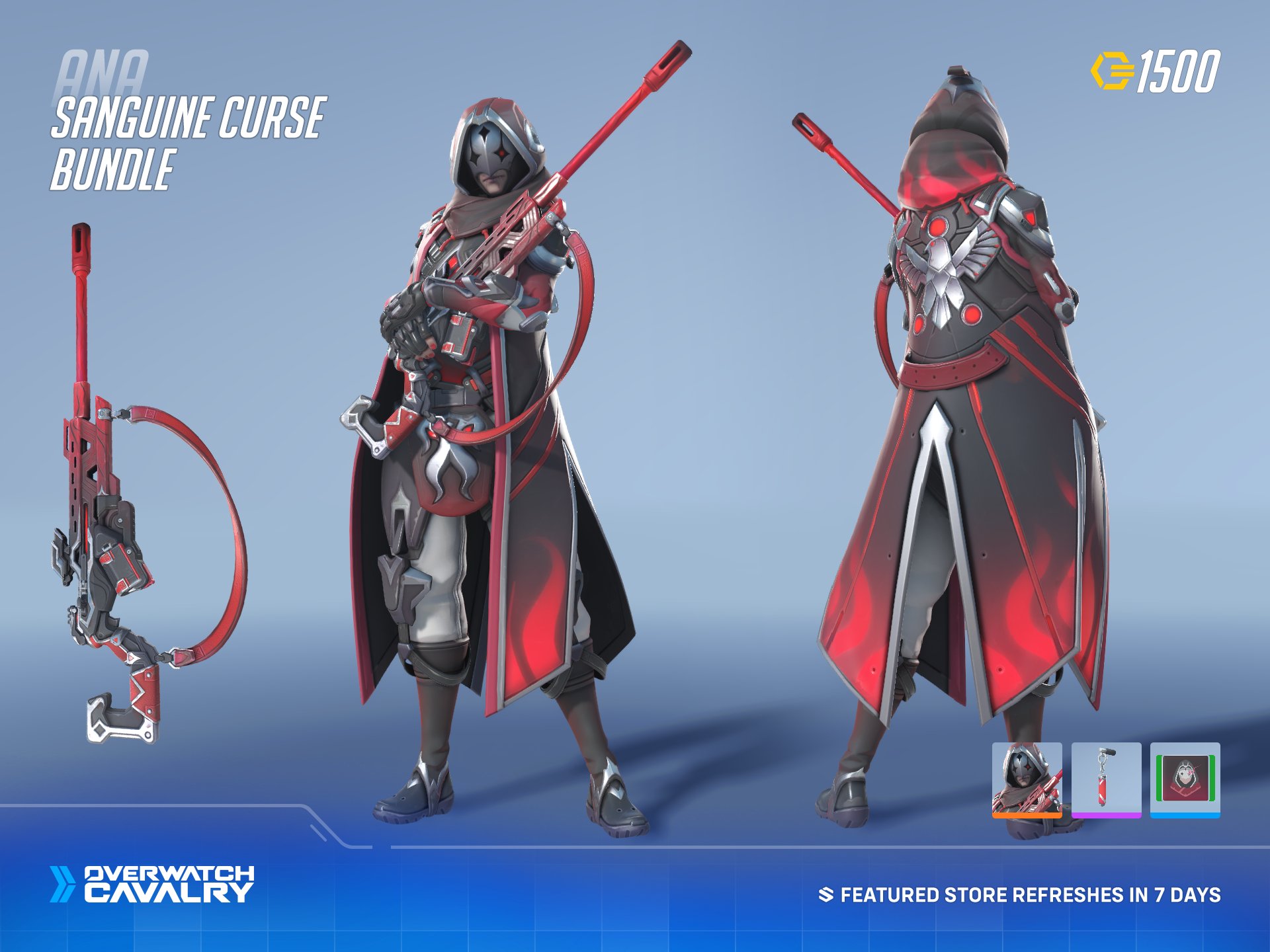 Overwatch - Overwatch 2 New Featured Shop Item: Sanguine Curse Ana 🩸 🛒 ...