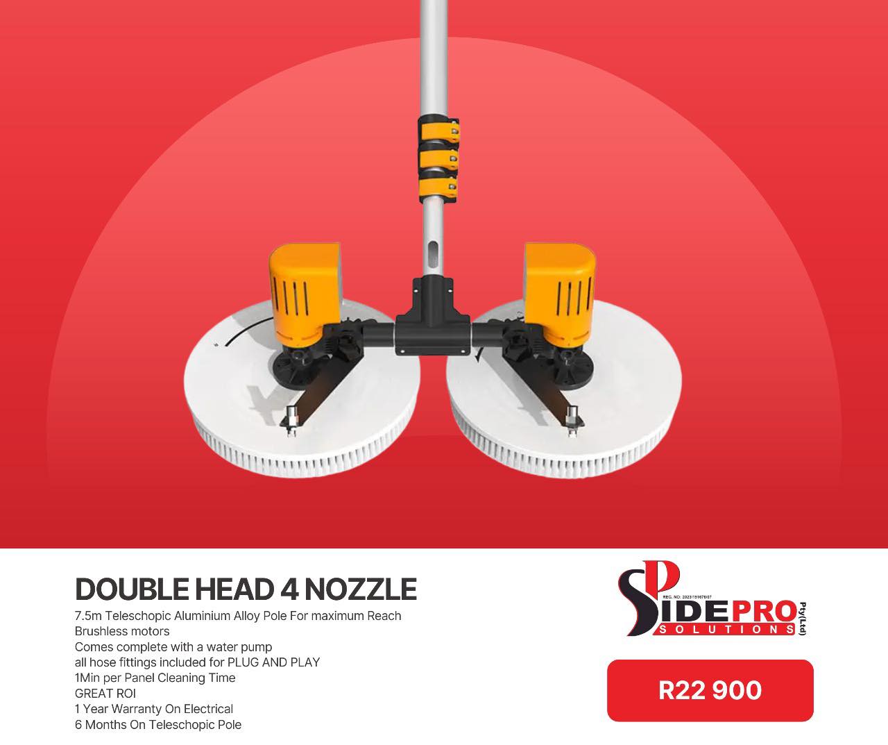 SidePro - ☀️ Double Head – 4 Nozzle Power! ☀️ Clean smarter, not harder ...