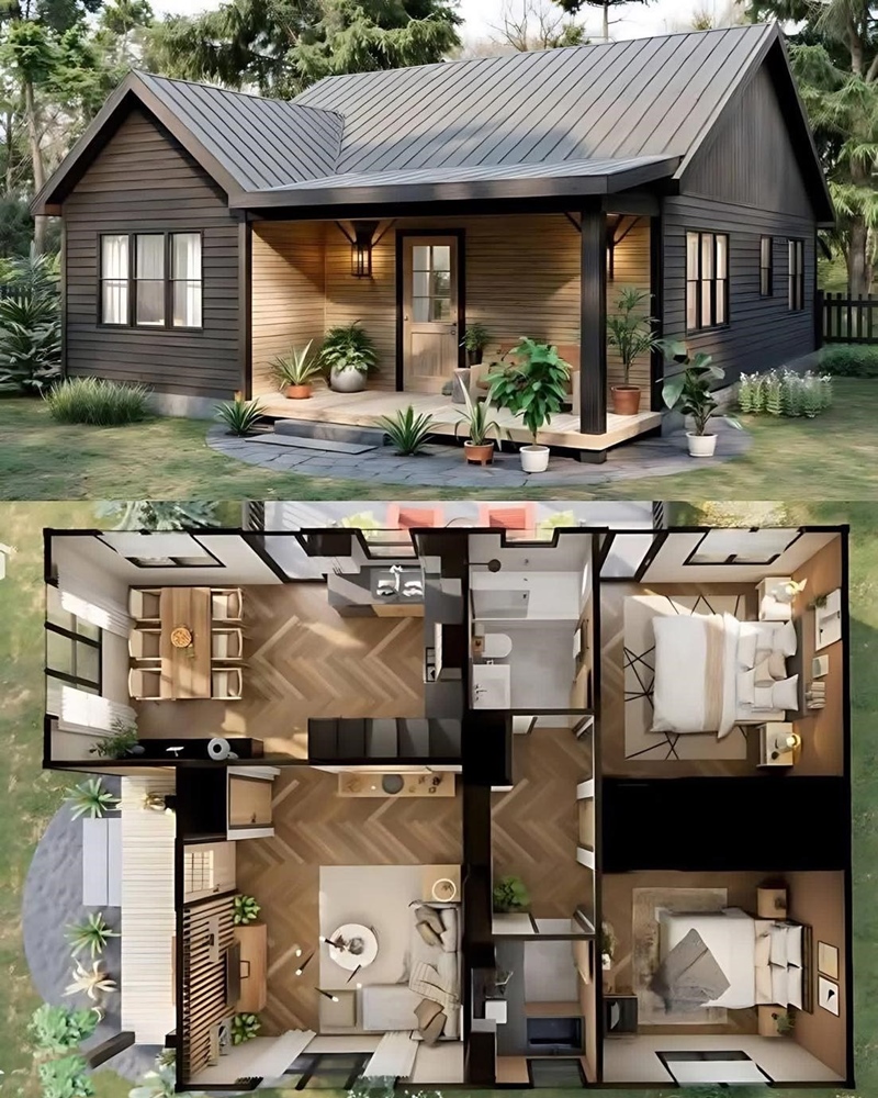 Trend - More cozy plans...🏡 👇 https://newtrendhouses.com/category/log ...