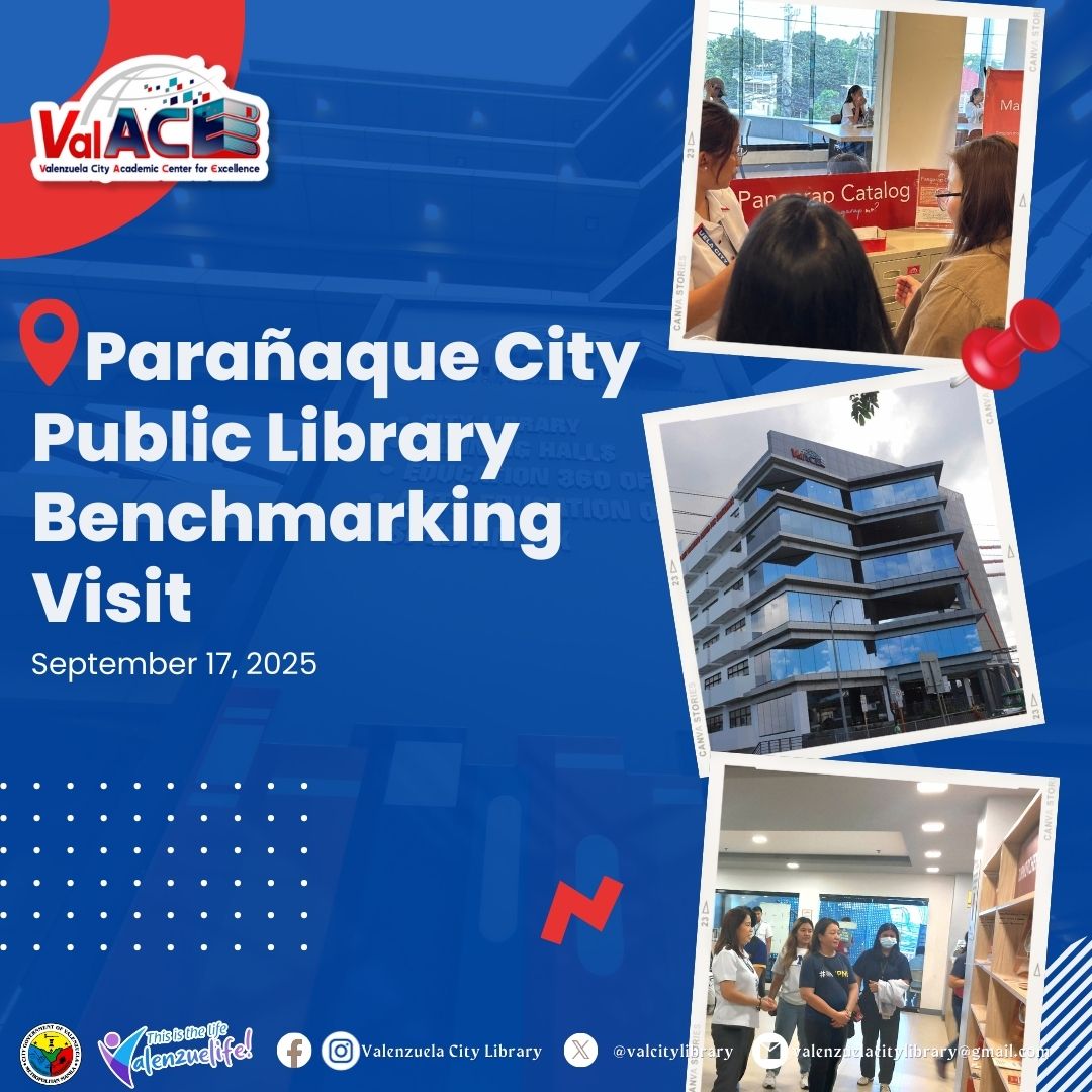 Valenzuela - Today we welcome Parañaque City Public Library for a ...