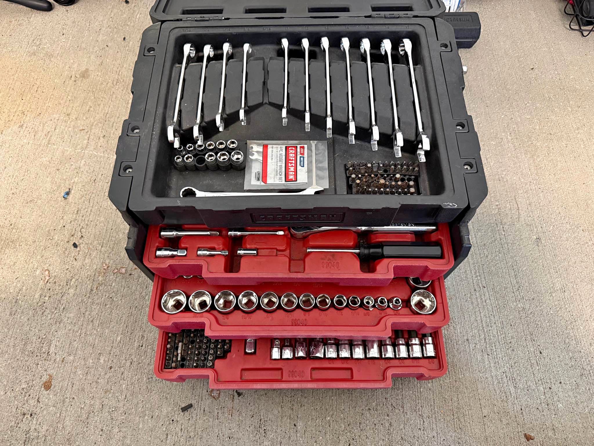 Craftsman 450 pc Pack-Out Tool Set - Mixed Hand Tool Sets ...