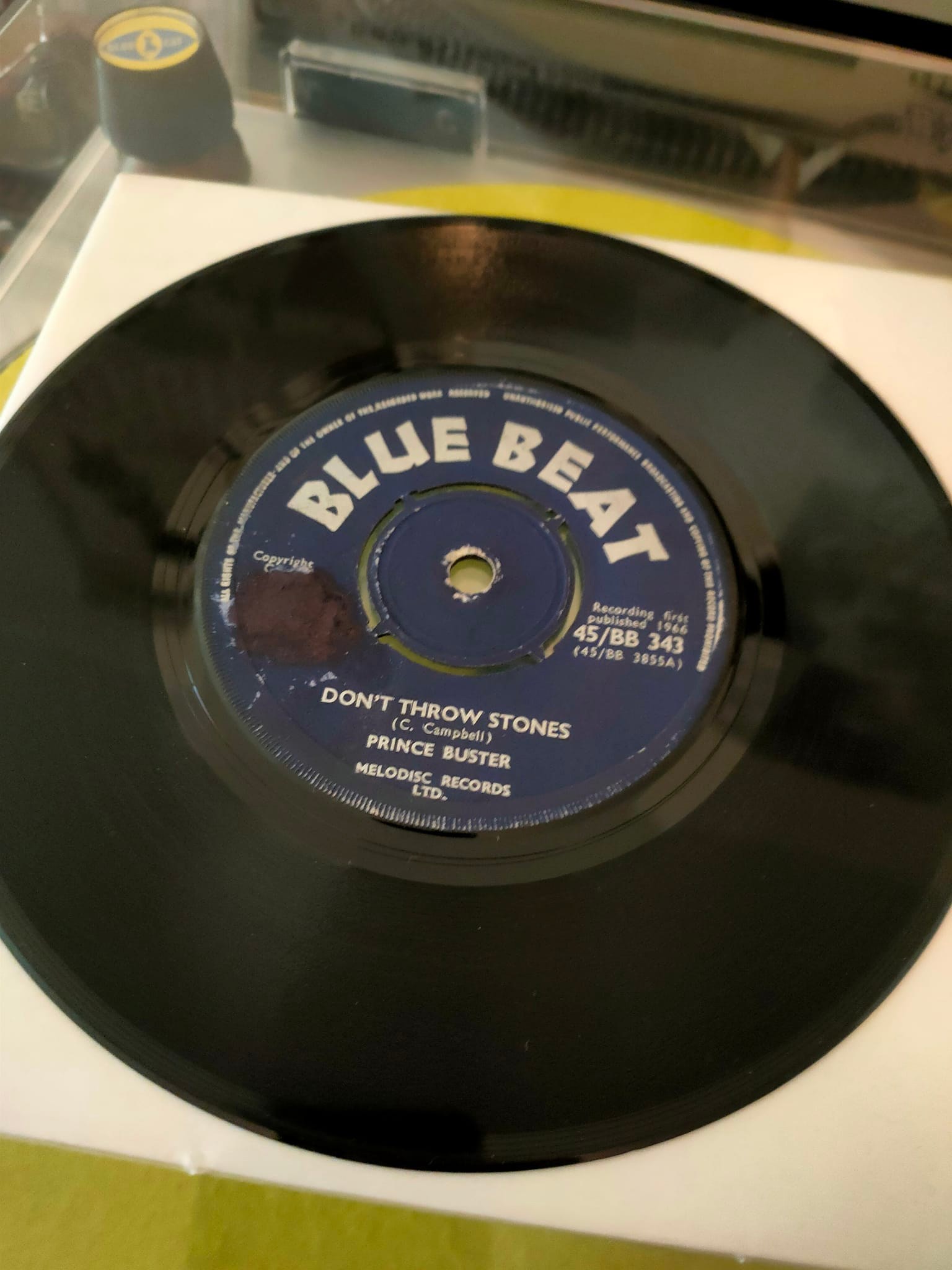 PRINCE BUSTER / DON'T THROW STONES SKAレア Prince Buster – Don't
