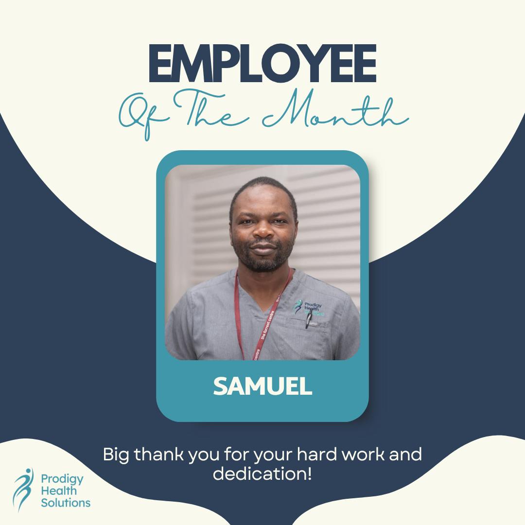 Prodigy - We’re proud to recognise Samuel, one of our dedicated ...