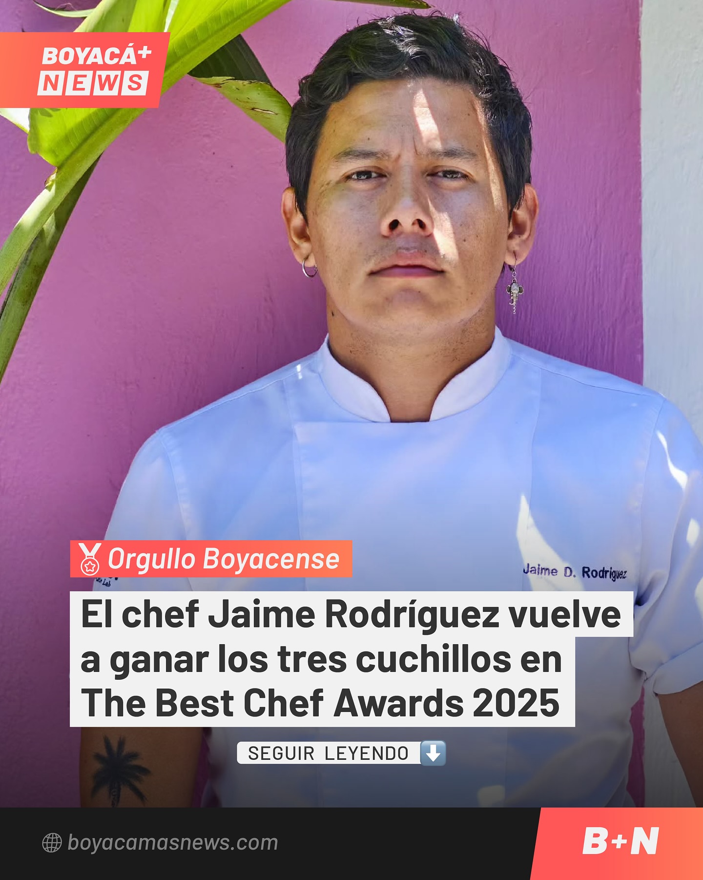 Boyacá + News - El chef Jaime David Rodríguez Camacho,... | Facebook