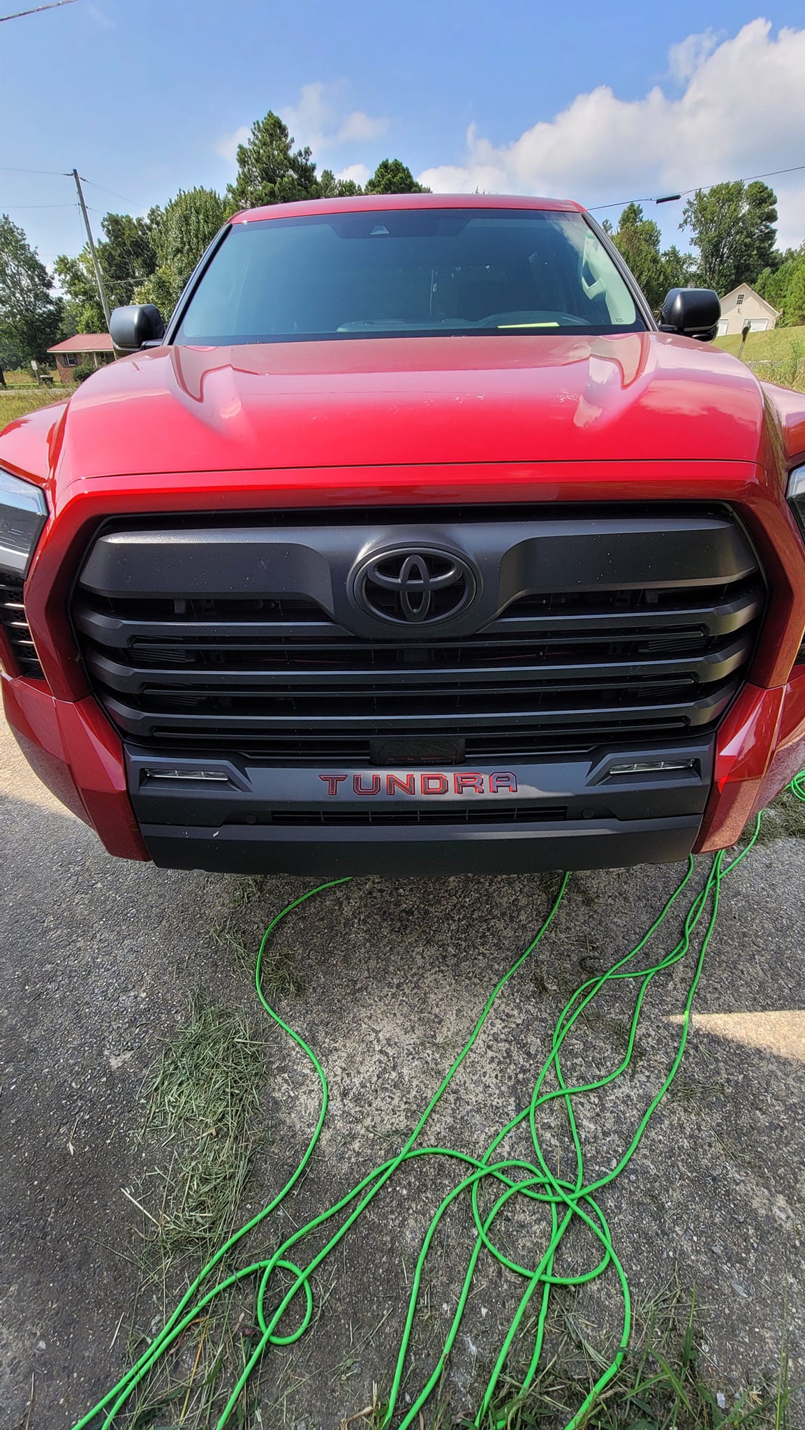Best 9 Black With Red Outline Premium 3D Color Matched Letters For 2022 2024 Tundra Front Bumper