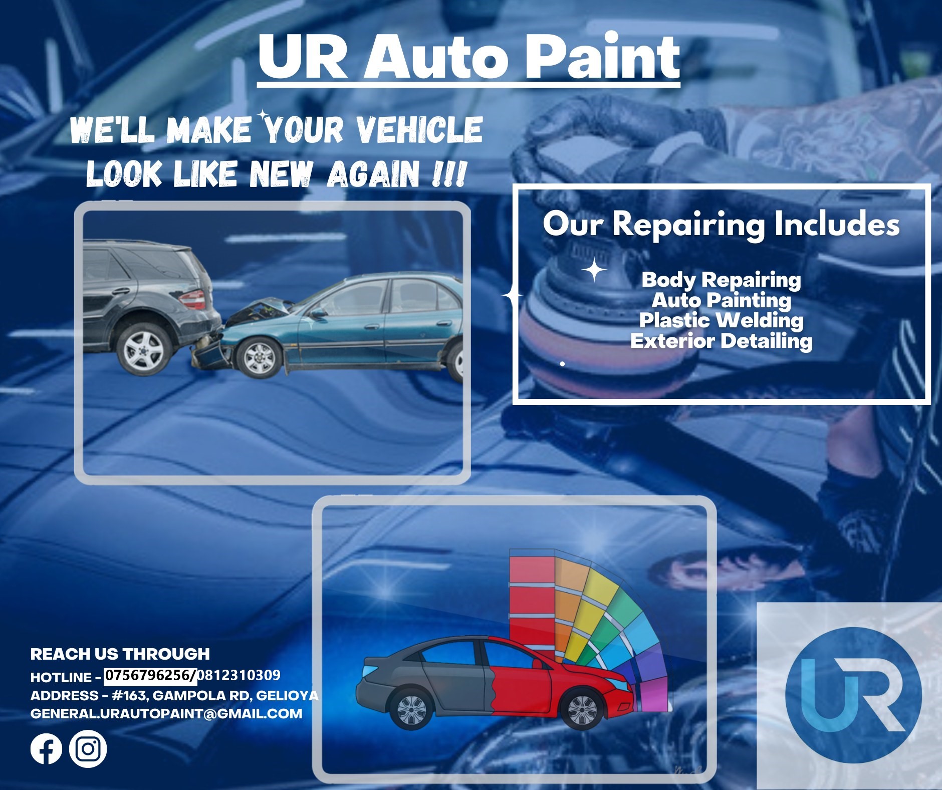 UR AUTO PAINT | Kandy