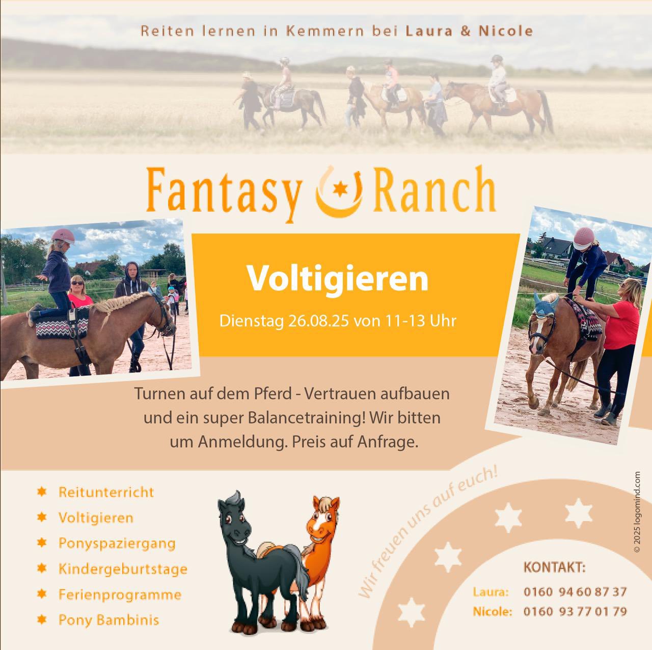 Westernreitstall Fantasy Ranch | Kemmern