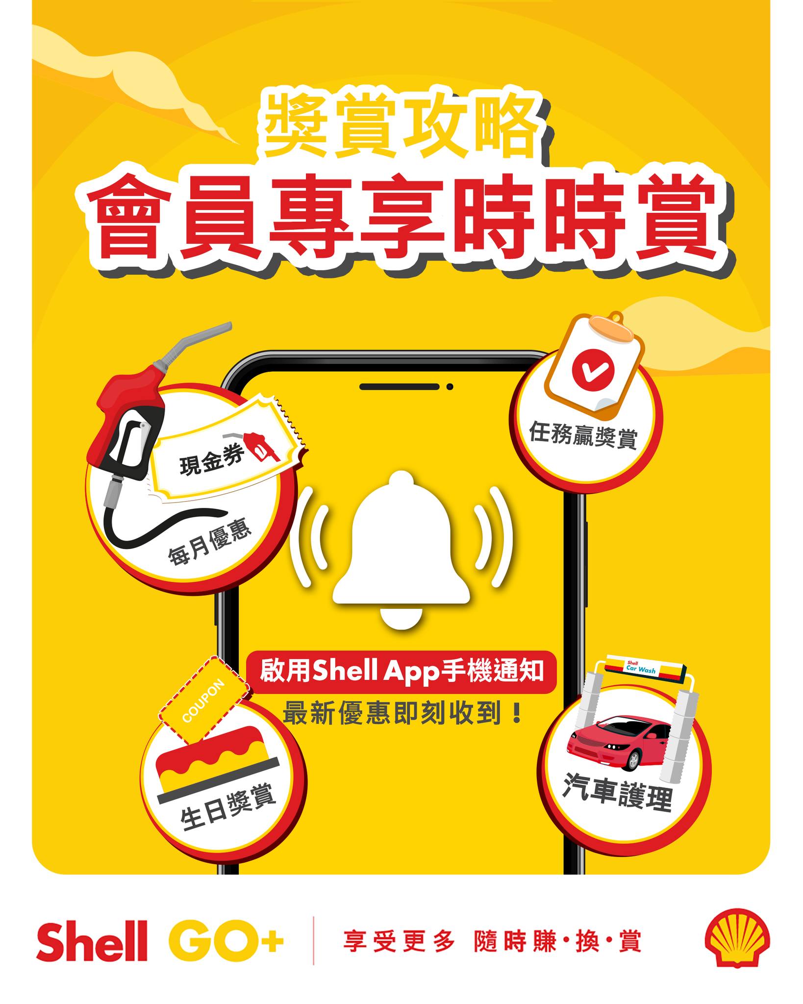 Shell - 【Shell GO+ 賺換賞｜獎賞時時有，驚喜優惠唔停手🎉】 下載 Shell... | Facebook