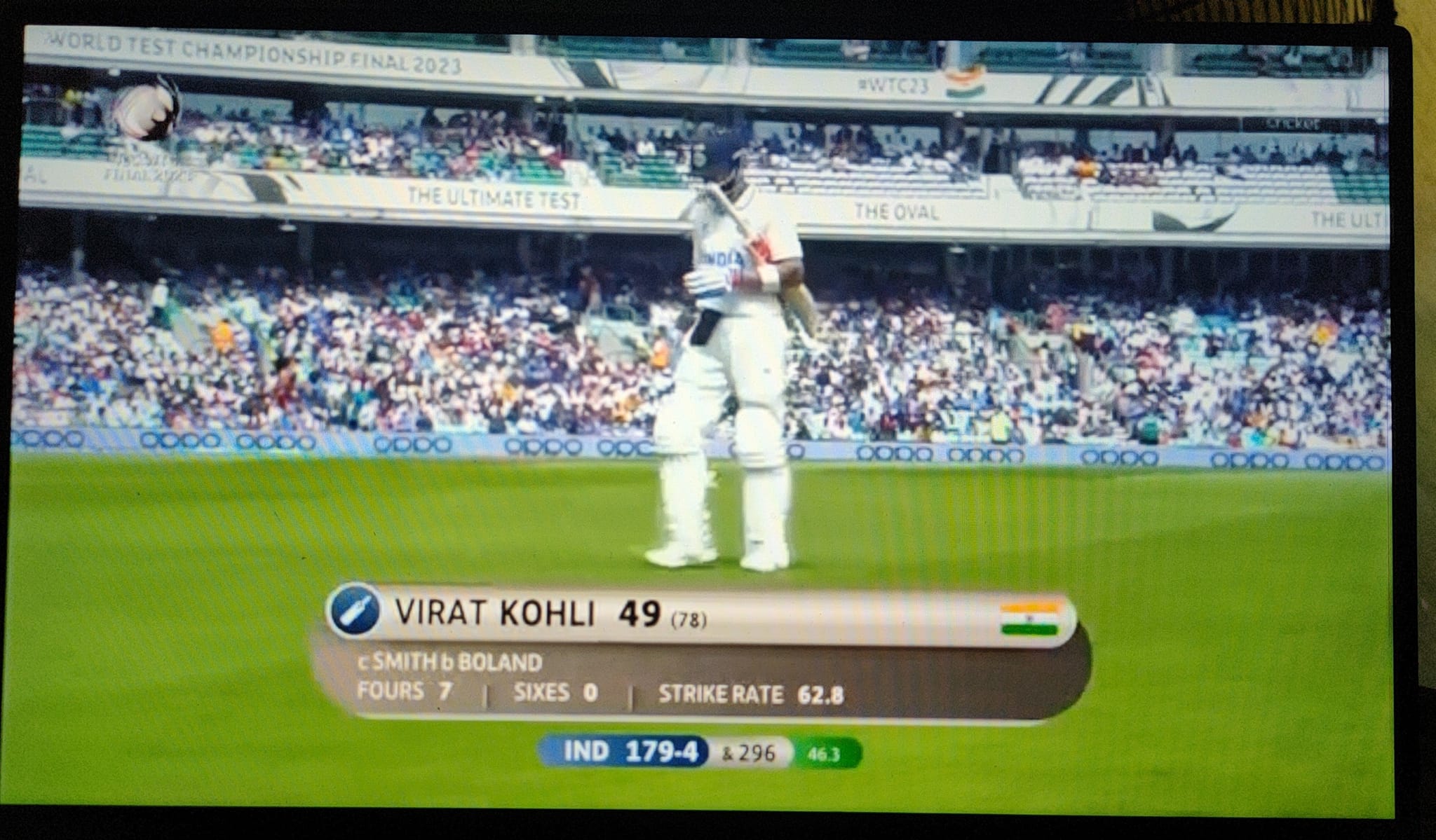 RJ Shahzaib - The Great Kohli departs one short of his... | Facebook