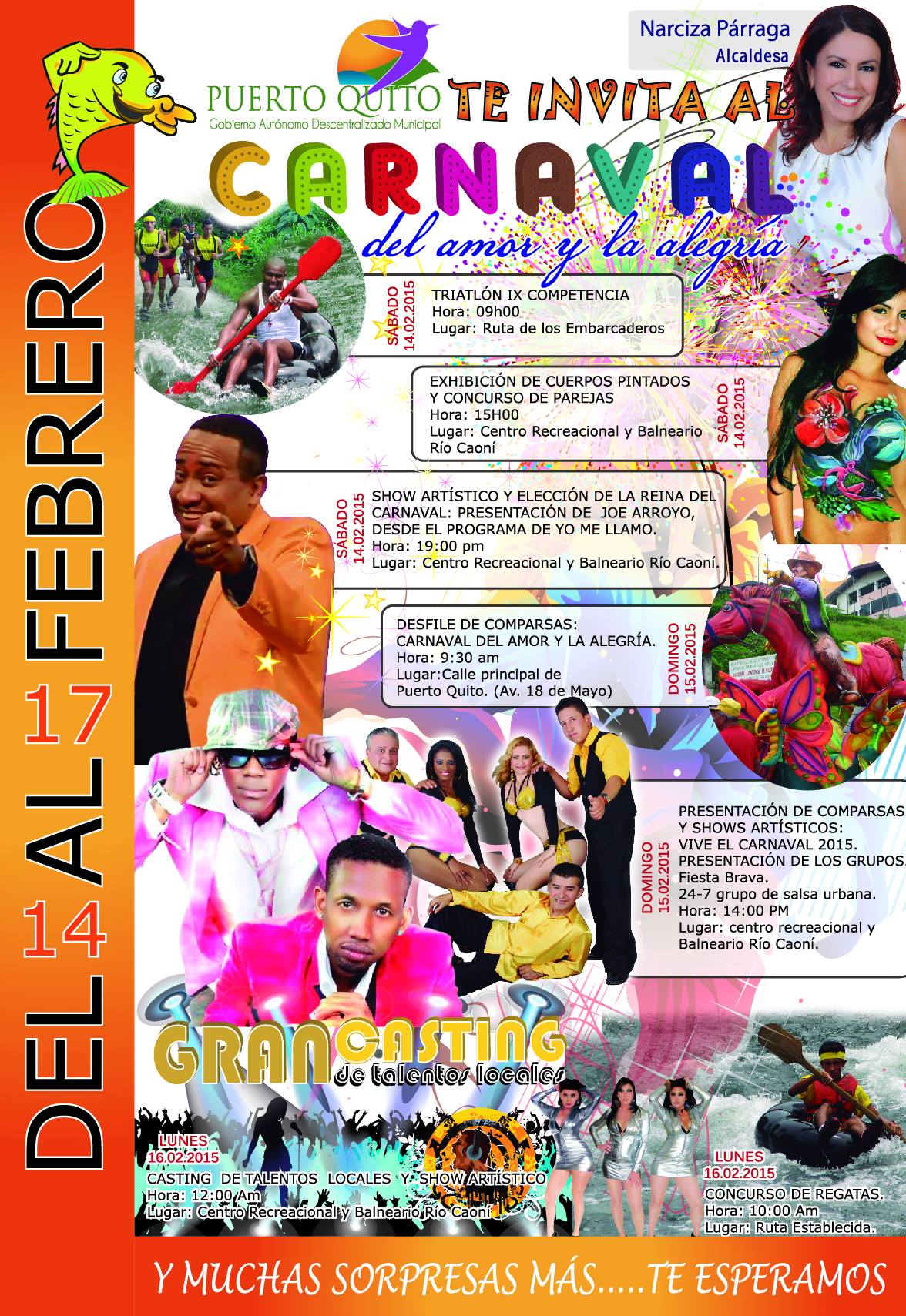 El Programa De Carnaval Lo Que Todos Municipio De Puerto