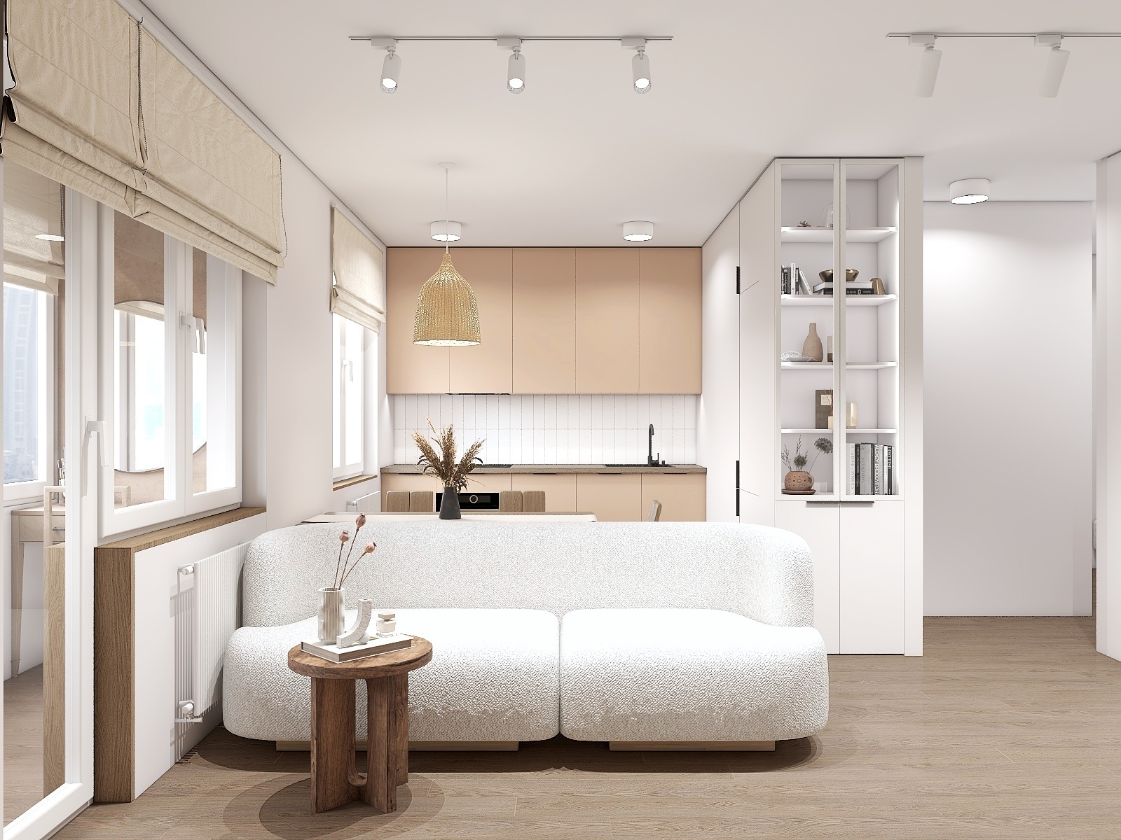 A Modern Minimalist Japandi Style Apartment in Liguria, Italy Japanese ...