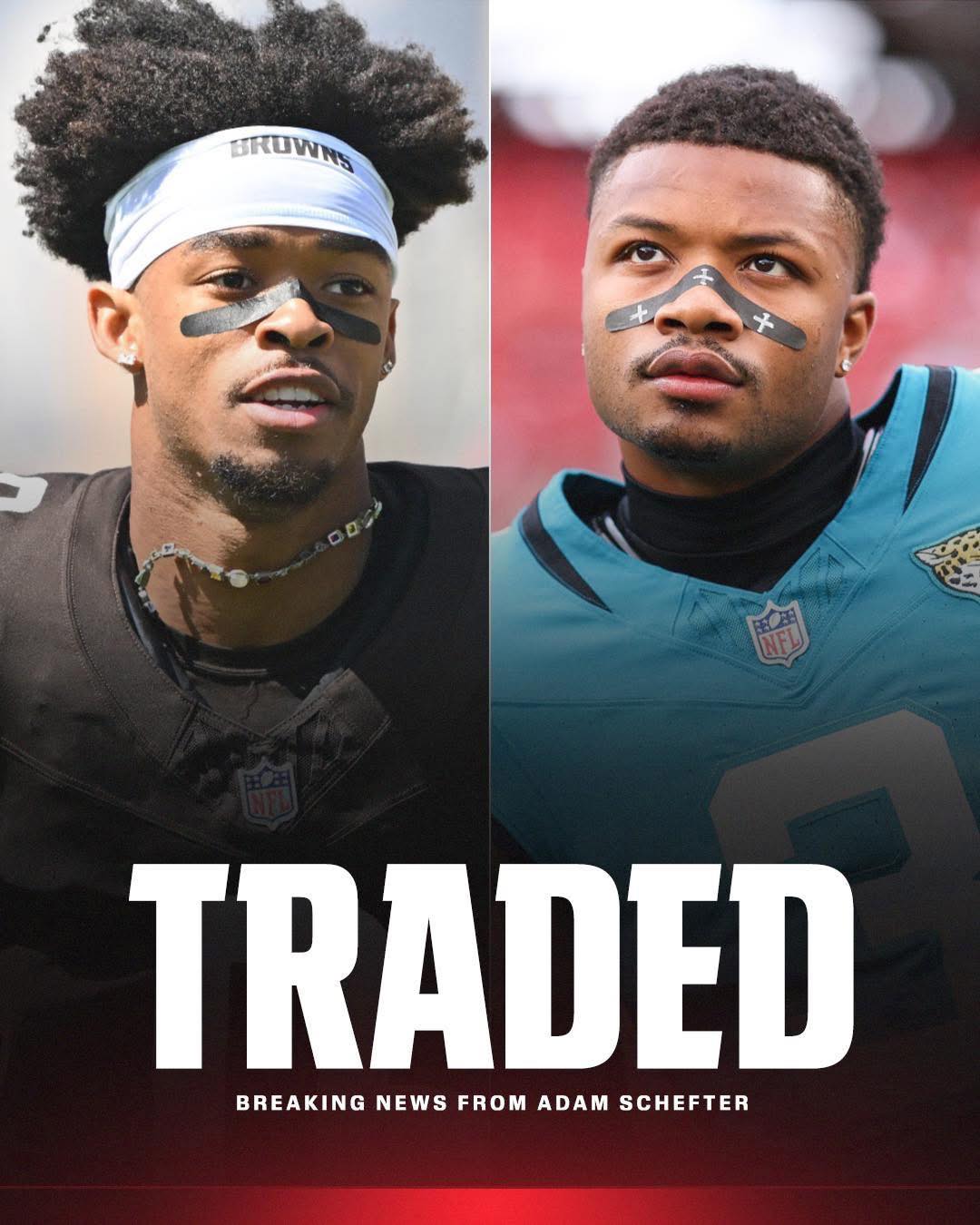 DB4Lyfe - 😳 Another major Jaguars-Browns trade, per ESPN sources: 🏈 ...