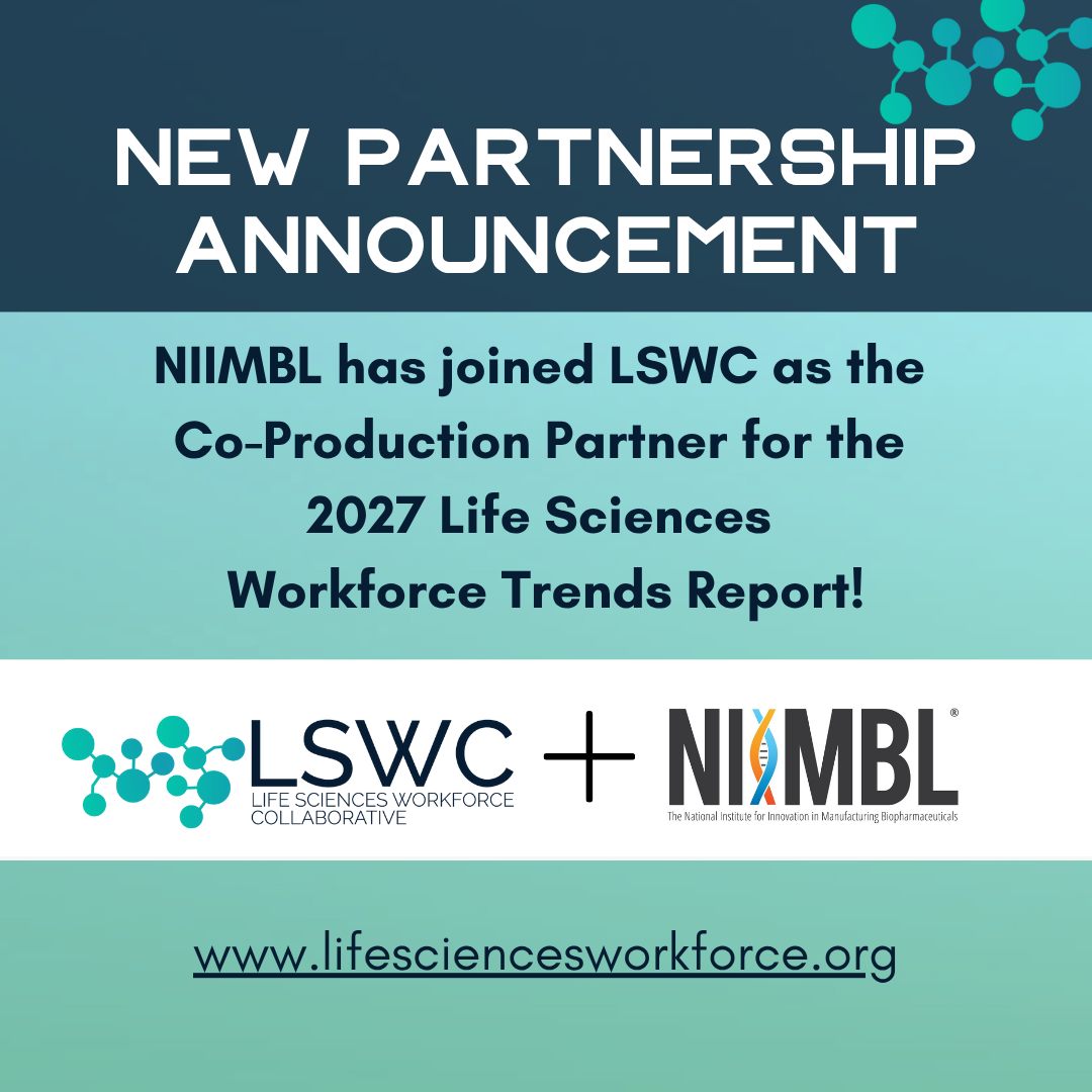 Life - 📢 We're proud to welcome NIIMBL as the Co-Production Partner for ...