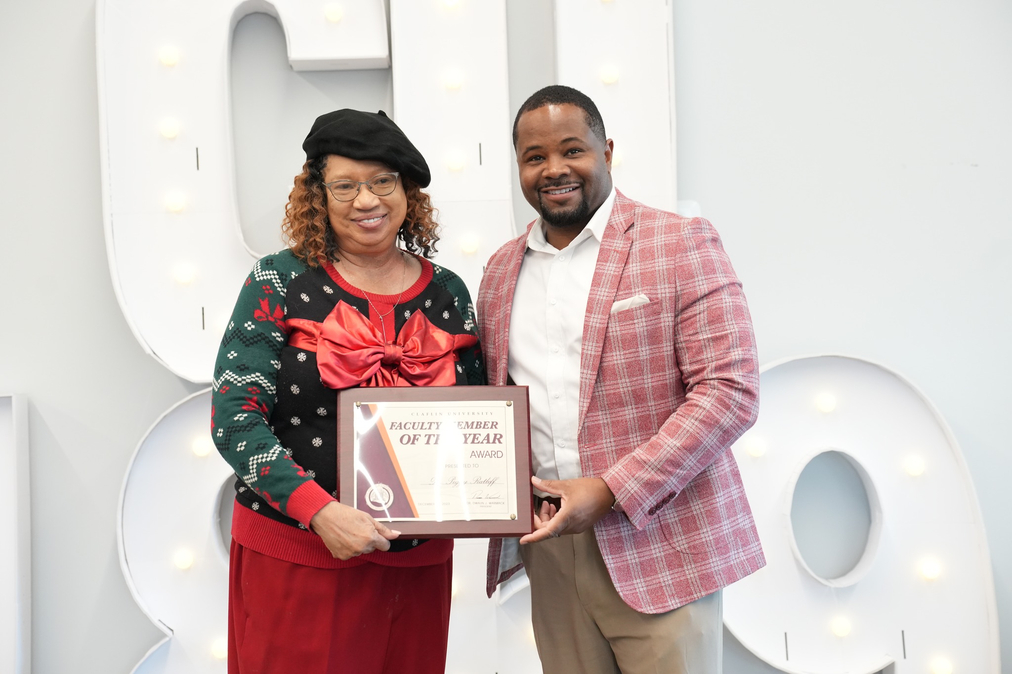 Claflin - Congratulations to Dr. Peggy Ratliff, professor of English ...
