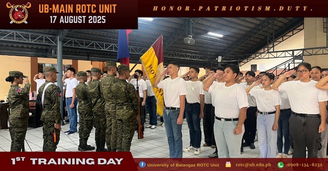 University of Batangas... - University of Batangas ROTC Unit
