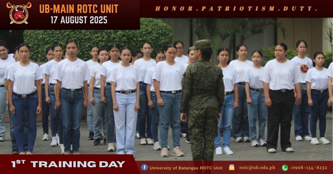 University of Batangas... - University of Batangas ROTC Unit