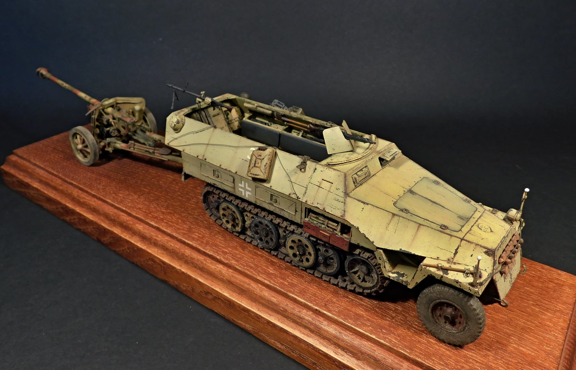 Sd.Kfz.251.1 aus.D+Pak 40 Dragon/AFV Club 1/35