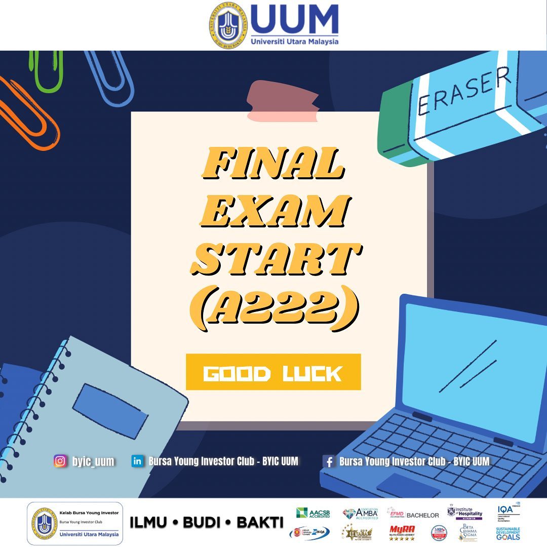 [Best wishes for... - Bursa Young Investor Club - BYIC UUM | Facebook