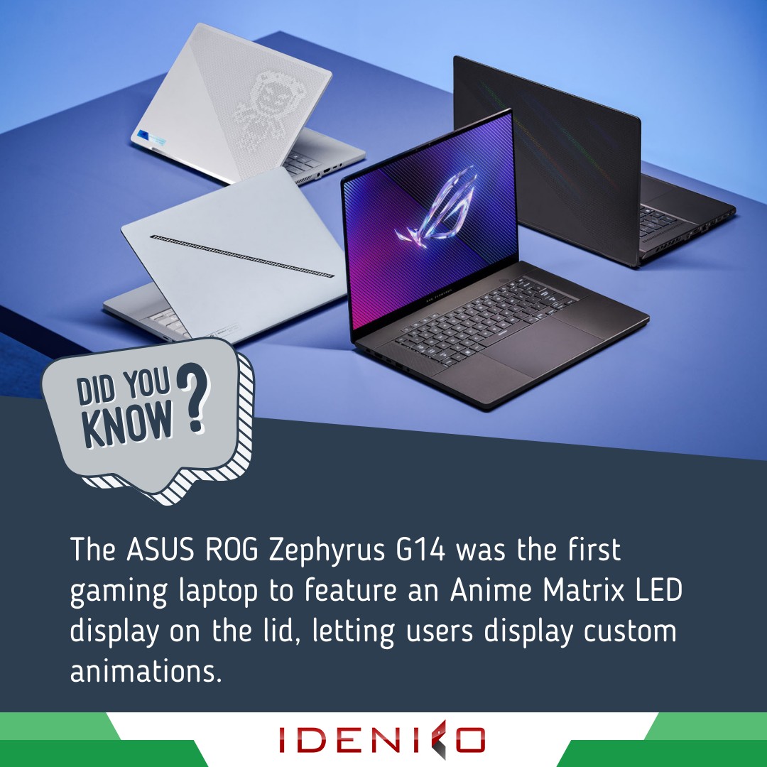 Idenico - Game. Glow. Repeat. The ASUS ROG Zephyrus G14 lets you show ...