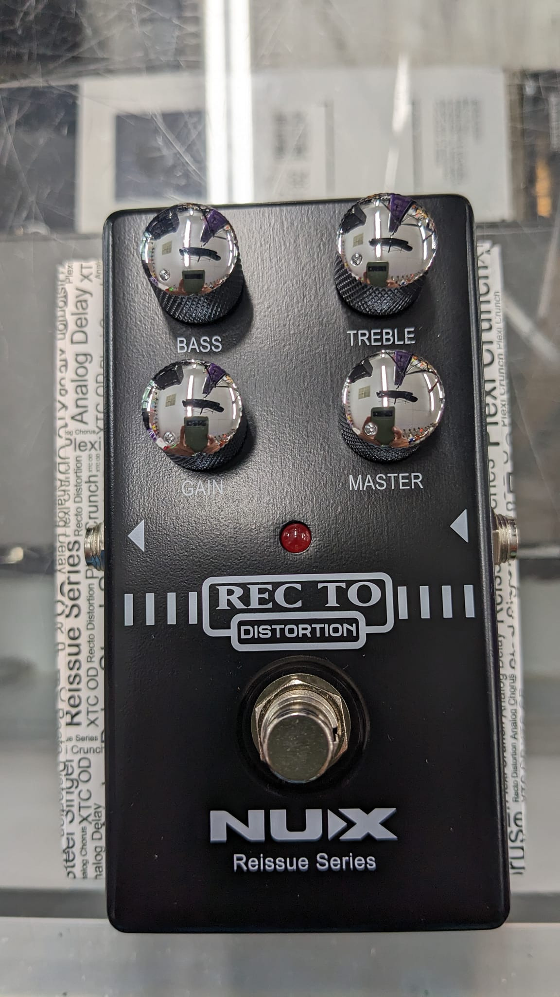 What is the origin of the Next Distortion X pedal's design?