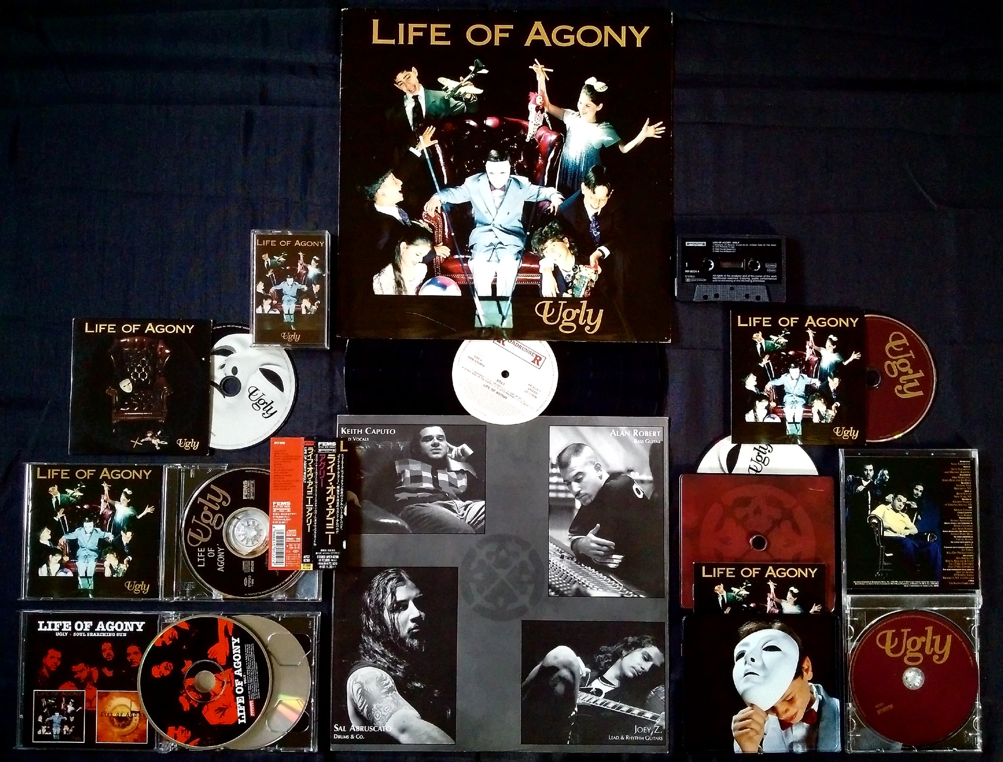 Life Of Agony / Ugly NYHC オルタナ メタル LP 【公式】オンライン