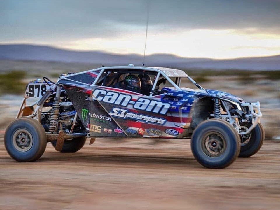 UTV - The S3 Powersports Can-Am X3 race rig in action, likely with ...