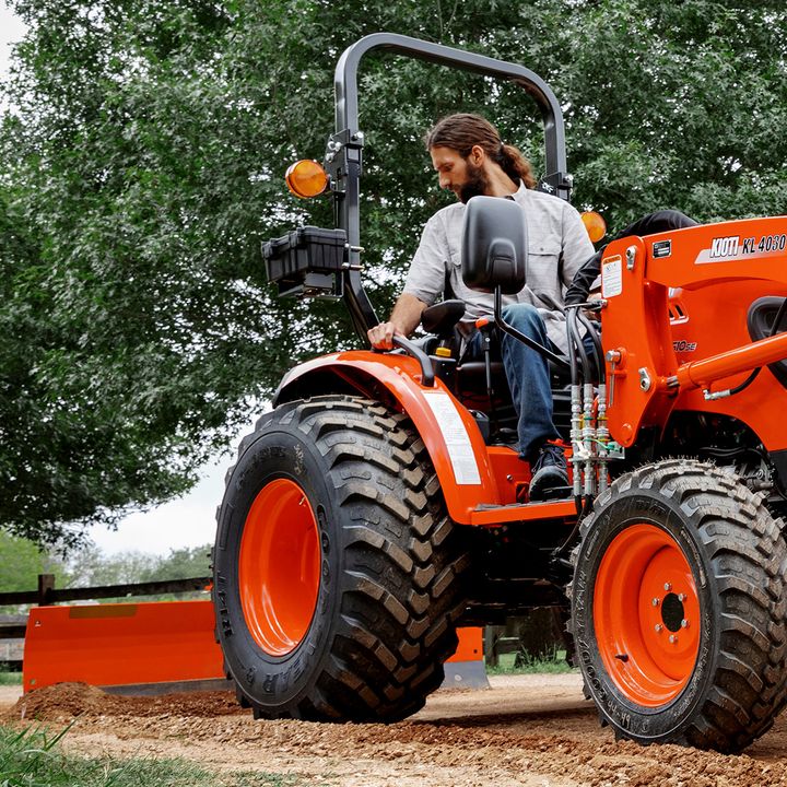 The arched, low profile of the... - Armstrong Tractor LLC