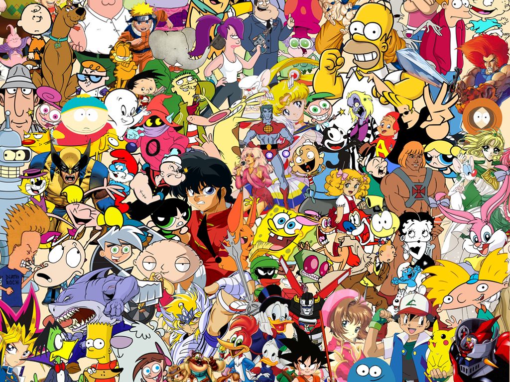 Retro cartoon videos