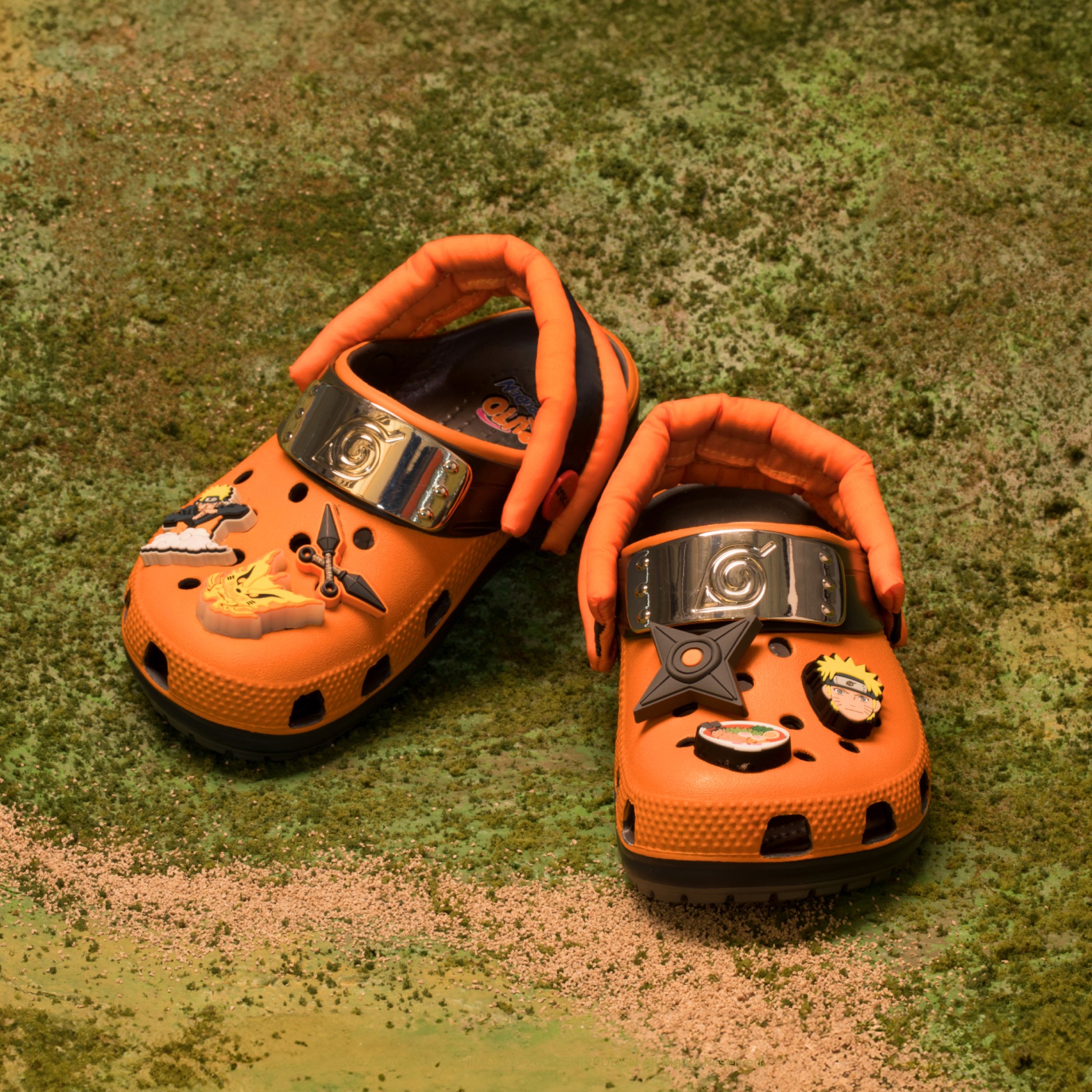 希少 NARUTO 正規品 25cm CROCS コラボ商品 美中古