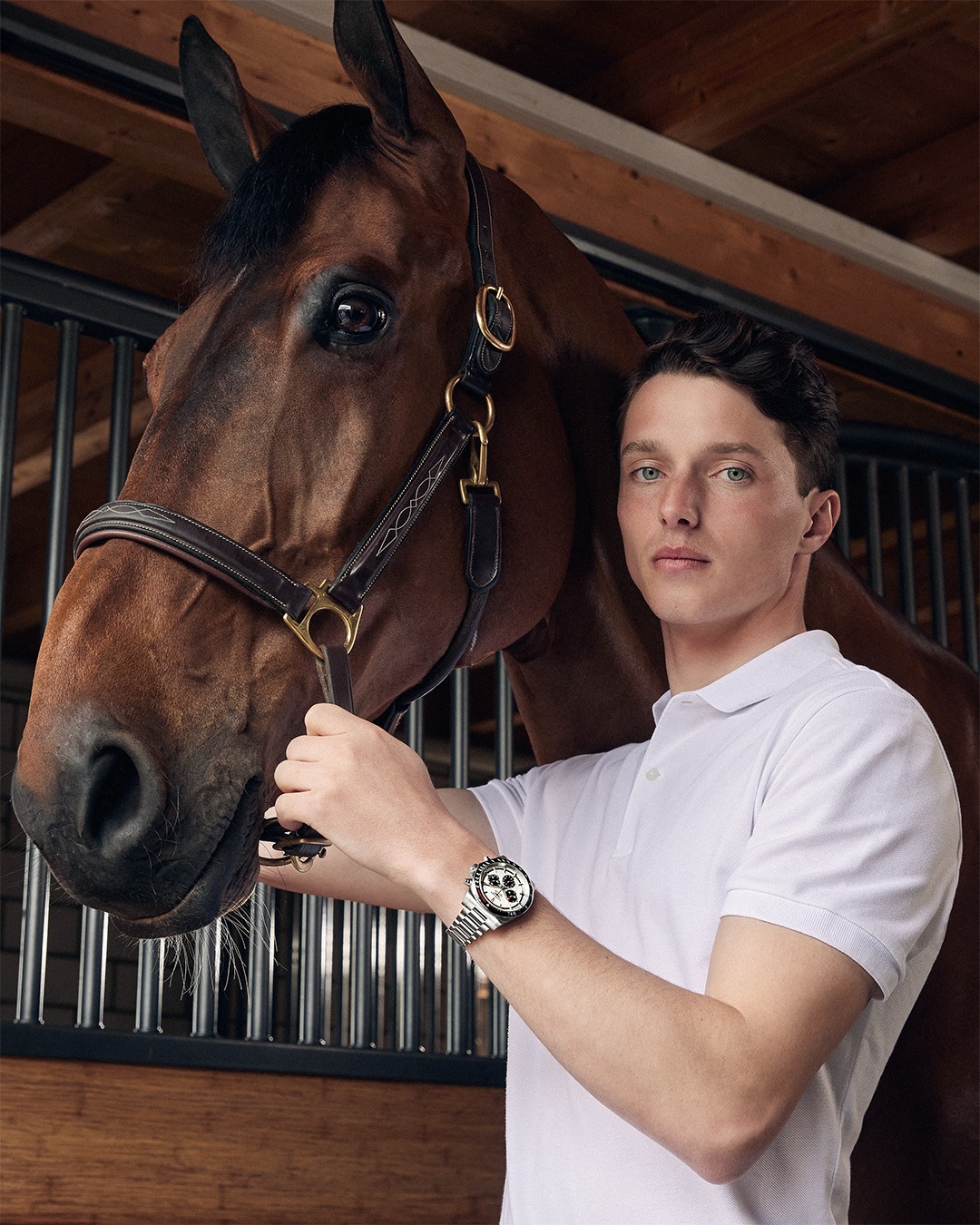 Saddle up with Edouard Schmitz and the new CONQUEST chronograph