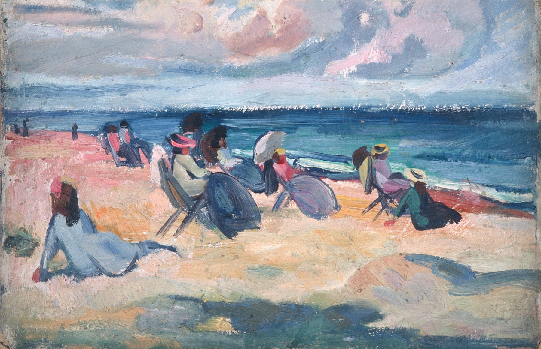 Surfs up! You can find these beach scenes from our Smithsonian