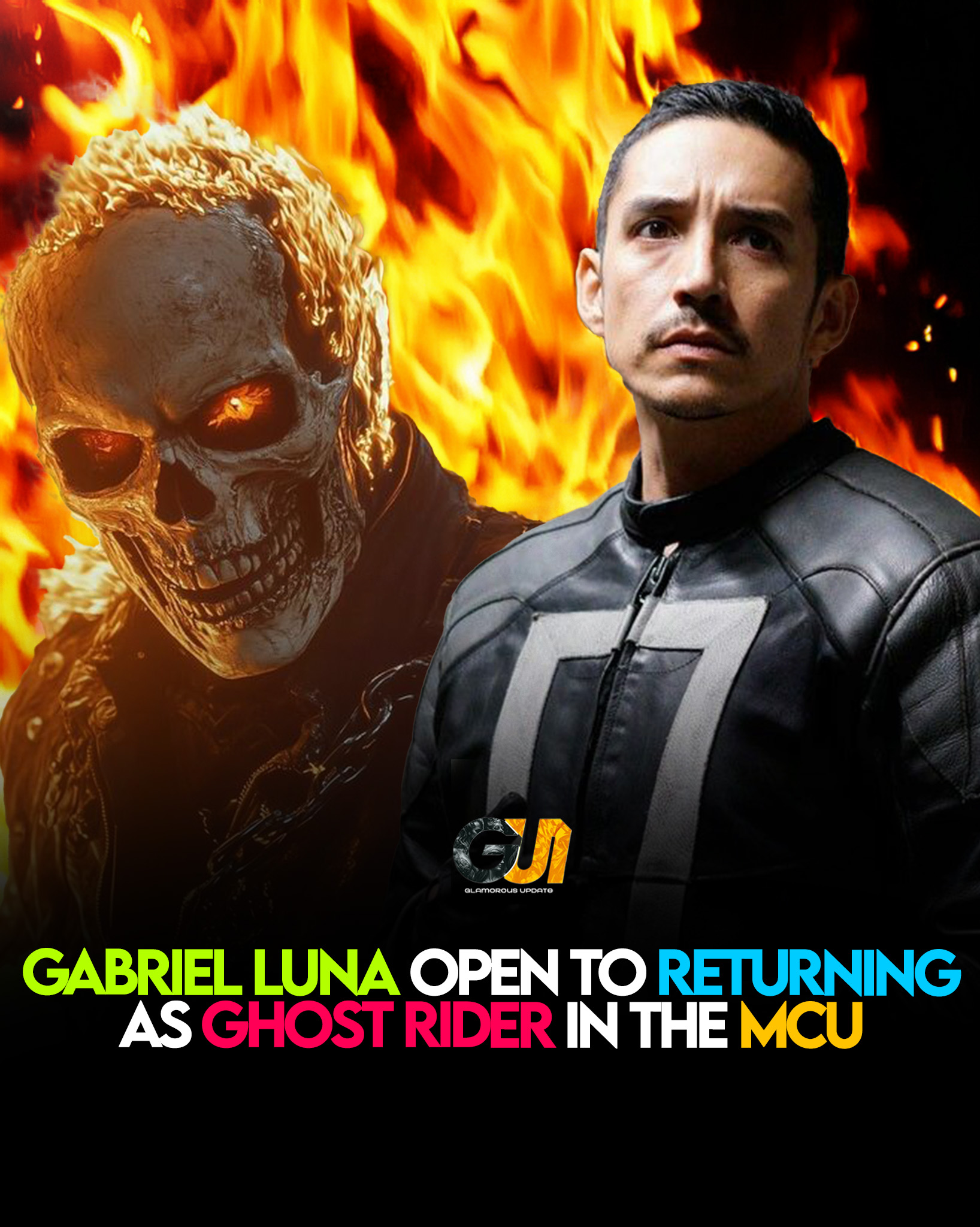Glamorous - Gabriel Luna Open to Returning as Ghost Rider in the MCU 🔥 ...